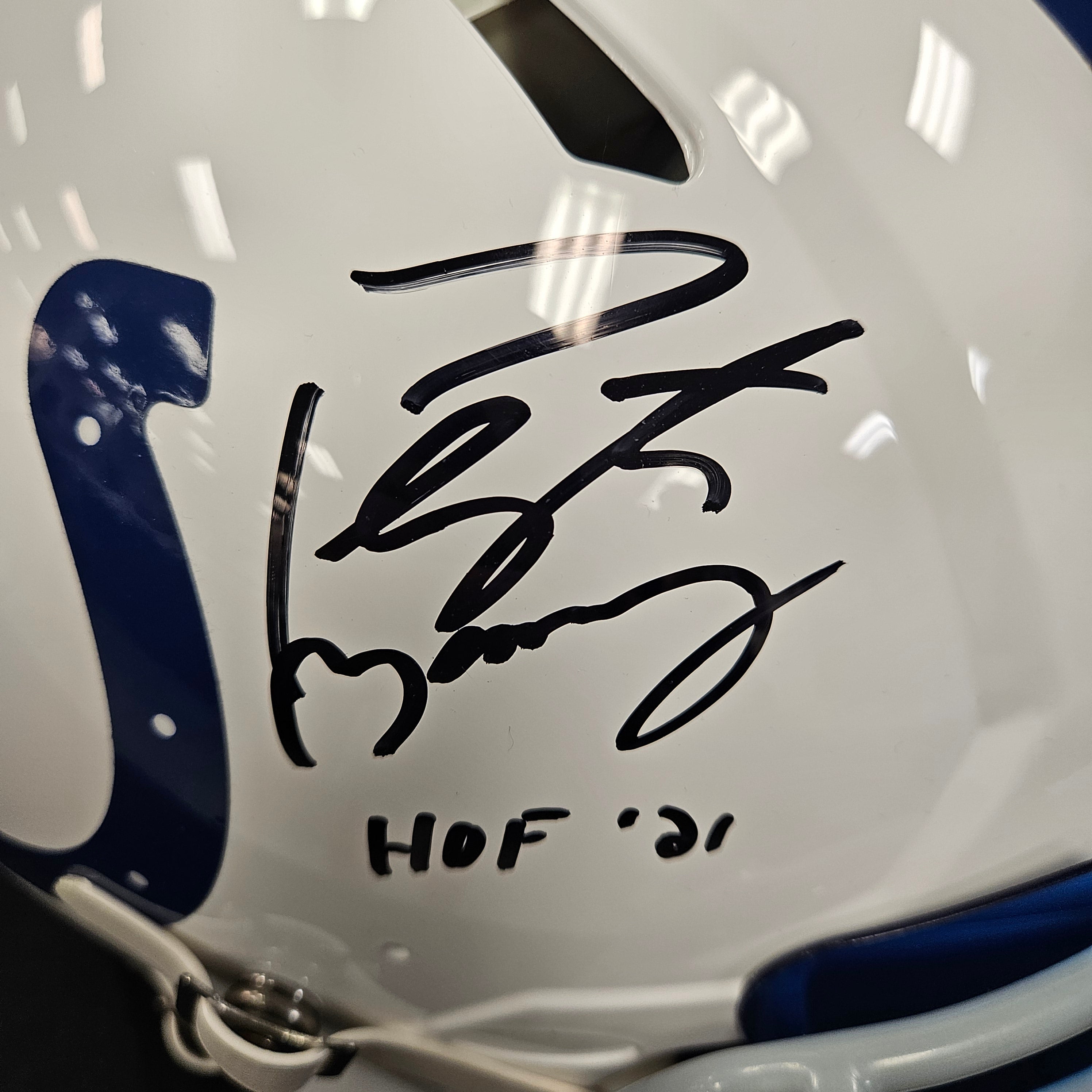 Peyton Manning Signed Autographed Inscribed FS Authentic Helmet w/Visor Fanatics