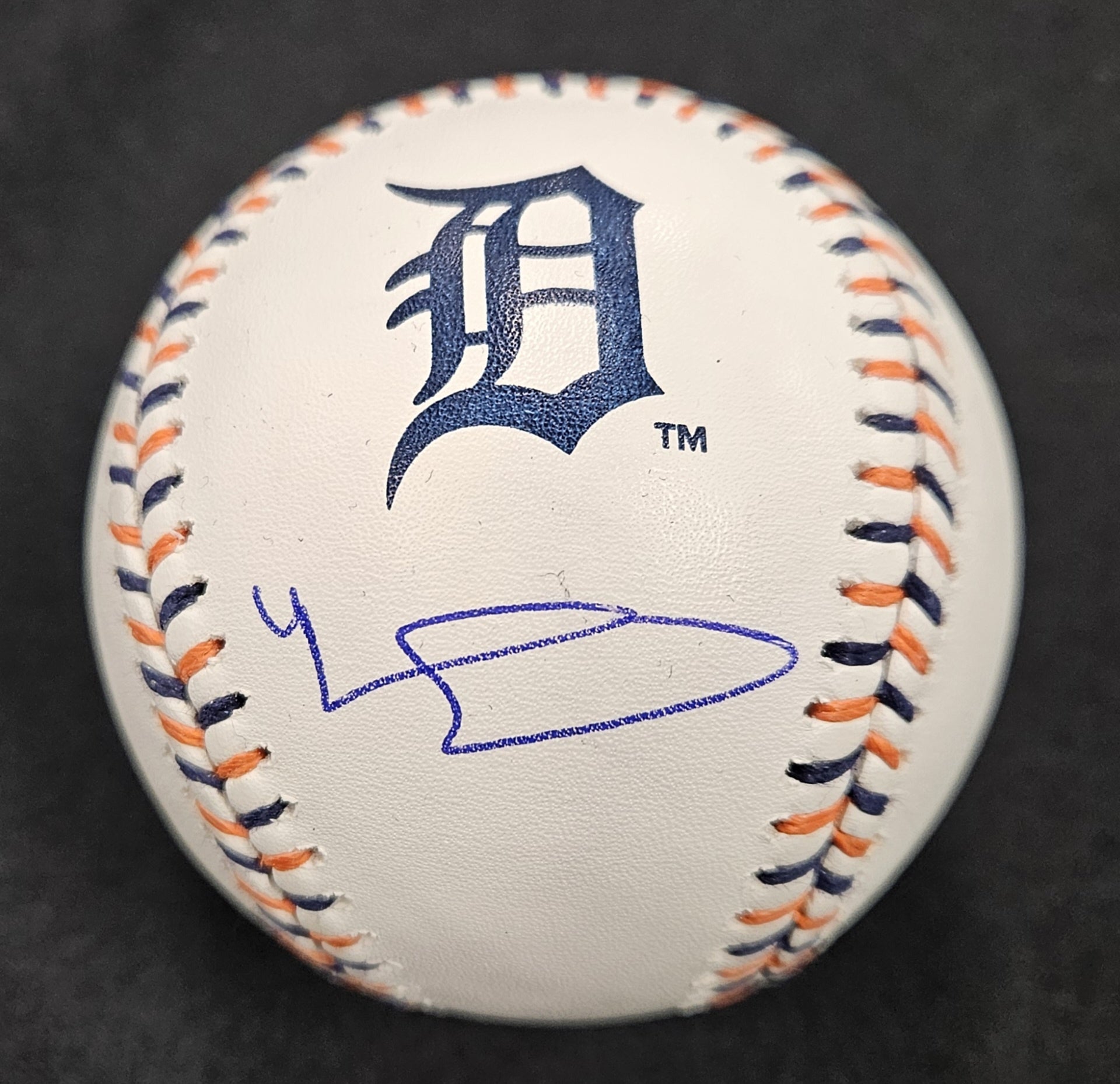 Riley Greene Signed Autographed Rawlings MLB Baseball Fanatics Authentic