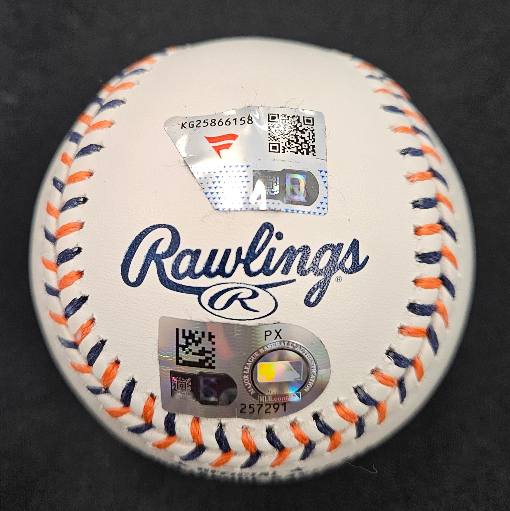 Riley Greene Signed Autographed Rawlings MLB Baseball Fanatics Authentic