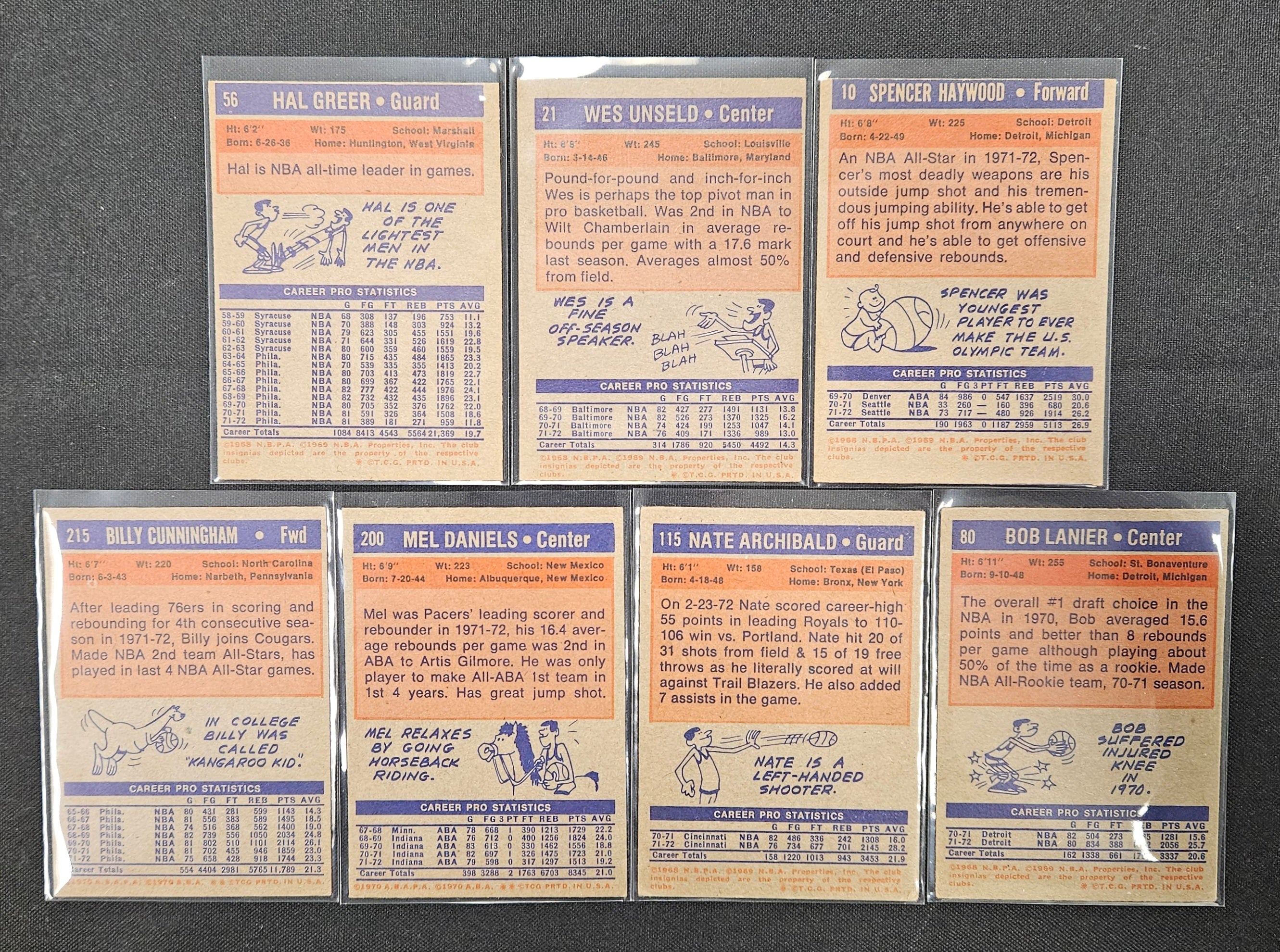 1972-73 Topps Basketball Starter Set 178/264 (W/ 4 Scratch-Cards) VG-EX Overall