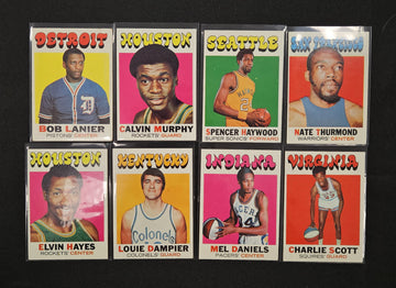 1971-72 Topps Basketball Starter Set 155/233 EX Overall