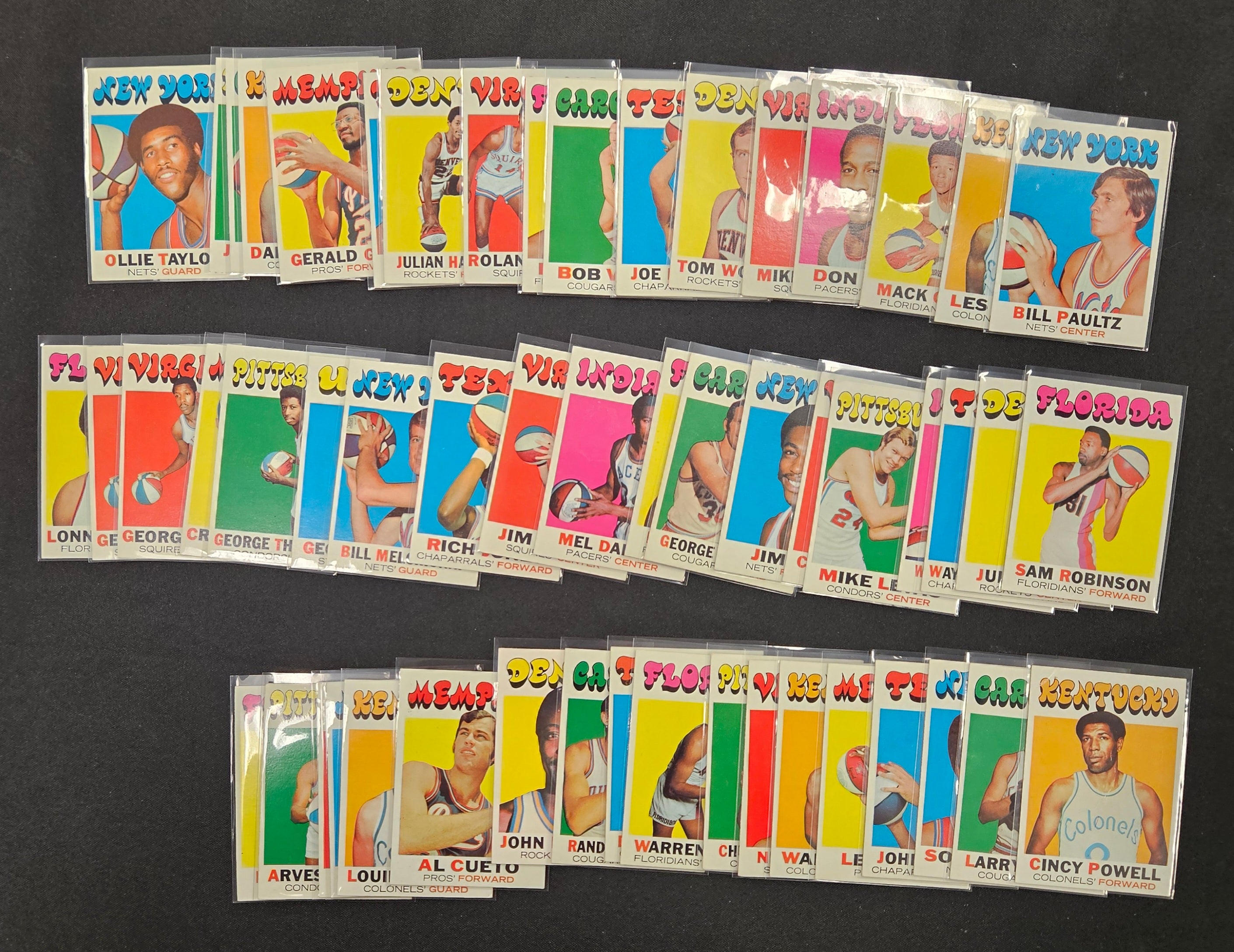 1971-72 Topps Basketball Starter Set 155/233 EX Overall