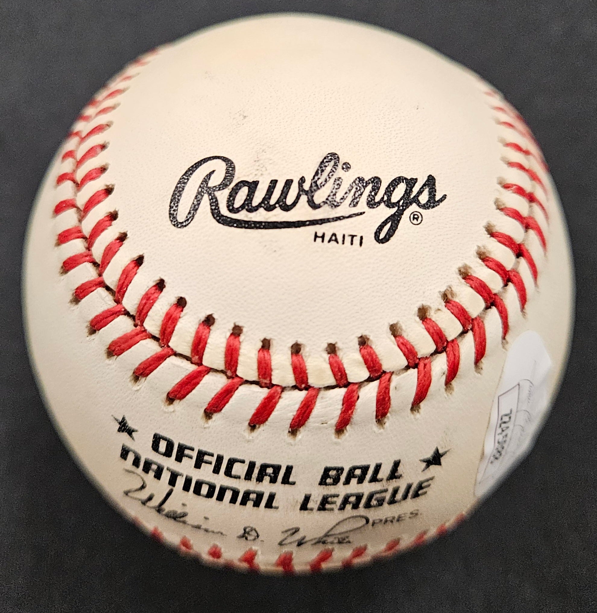 Hank Aaron Signed Autographed Rawlings ONL Baseball JSA Authentic