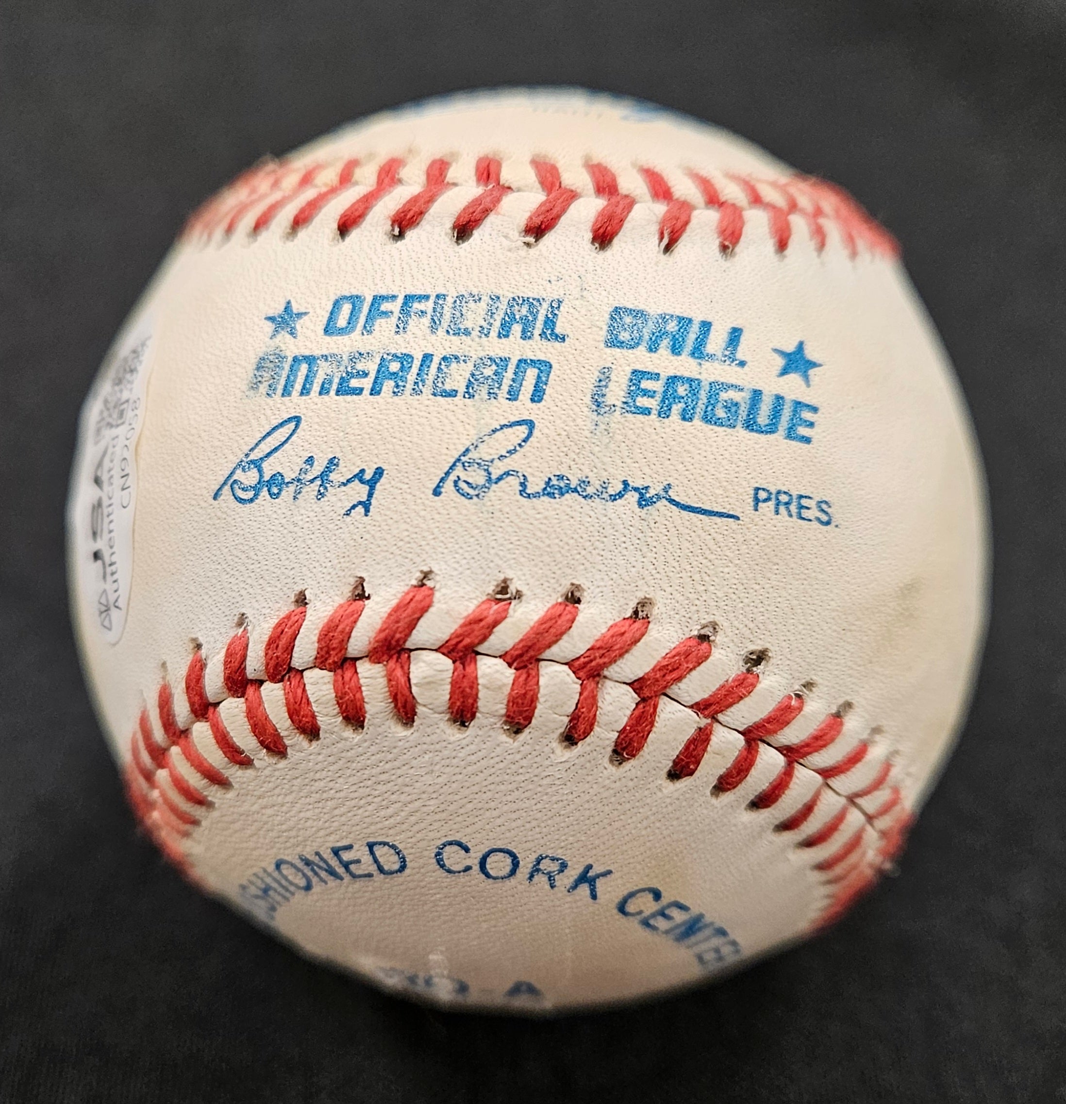 Al Kaline Signed Autographed Rawlings OAL Baseball JSA Authentic