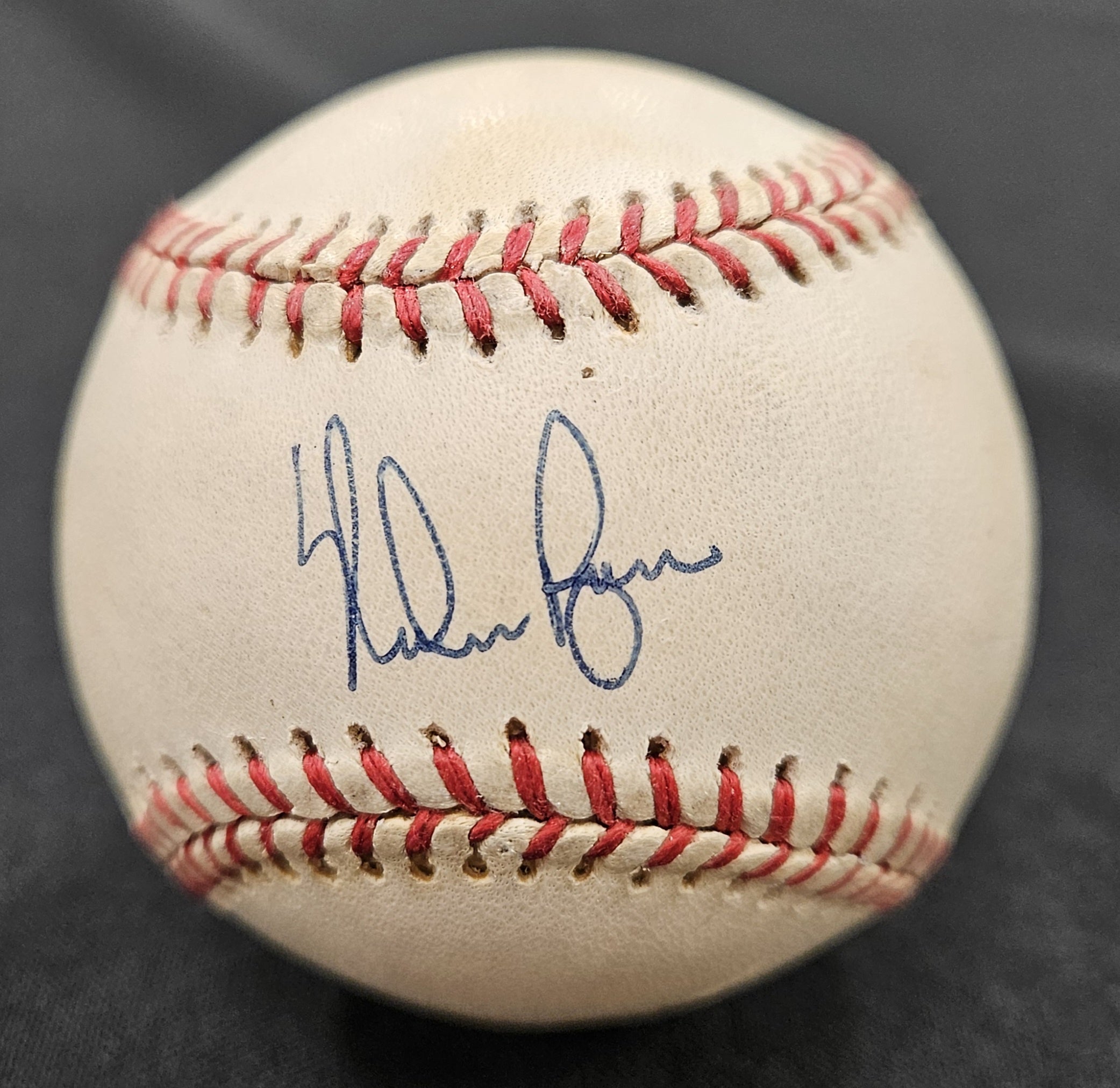 Nolan Ryan Signed Autographed Rawlings OAL Baseball JSA Authentic