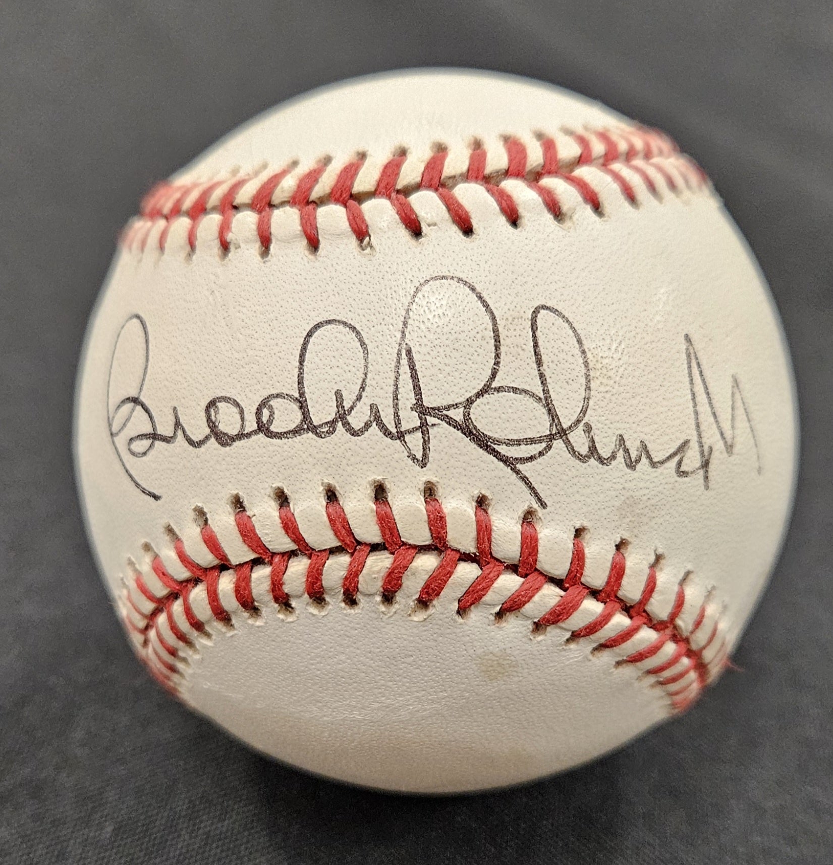 Brooks Robinson Signed Autographed Rawlings OAL Baseball JSA Authentic