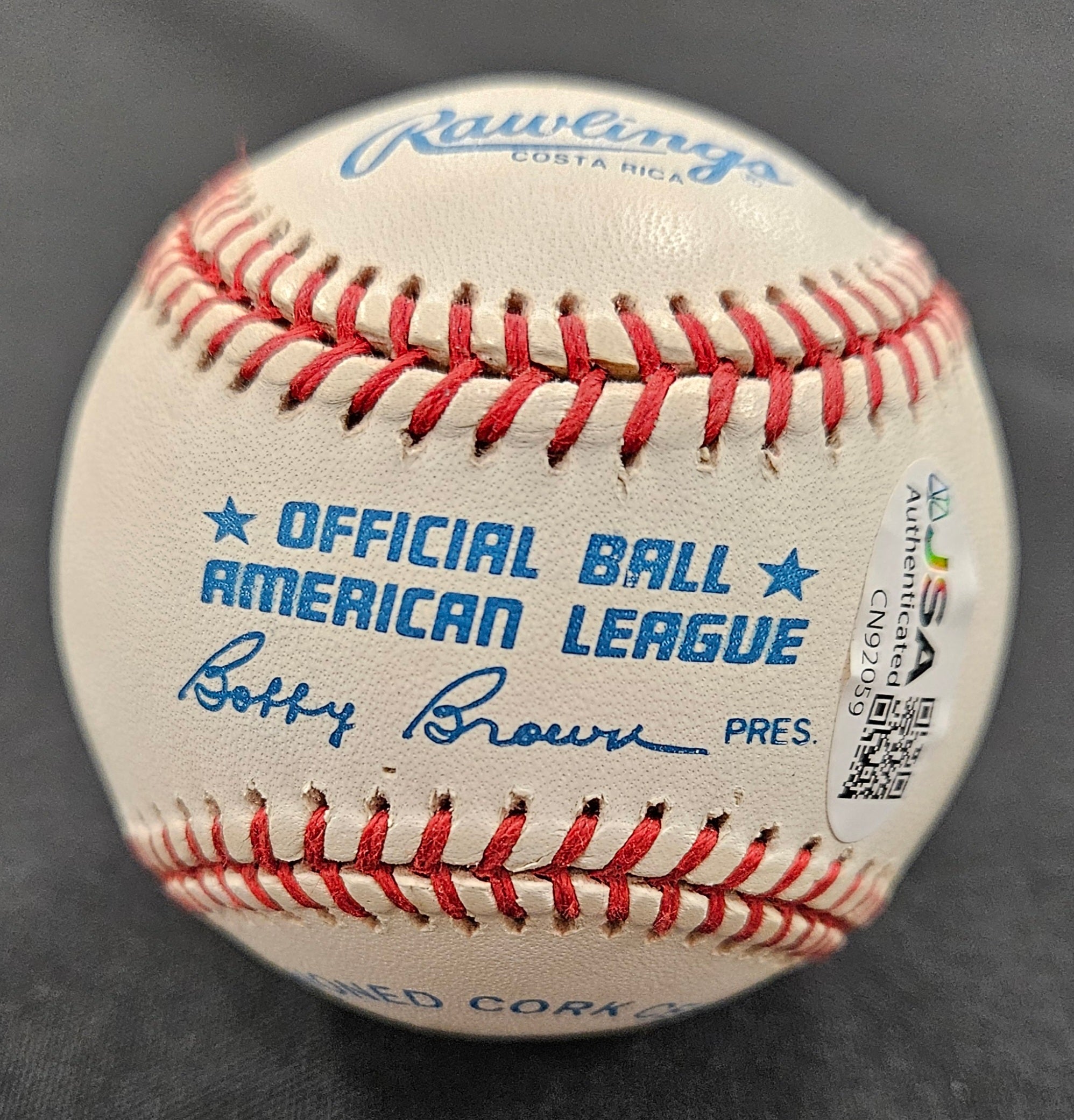 Brooks Robinson Signed Autographed Rawlings OAL Baseball JSA Authentic