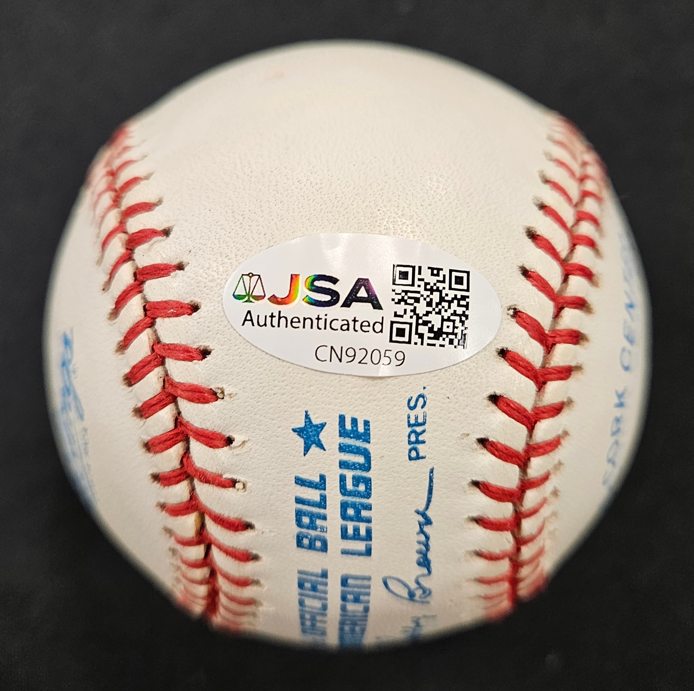 Brooks Robinson Signed Autographed Rawlings OAL Baseball JSA Authentic