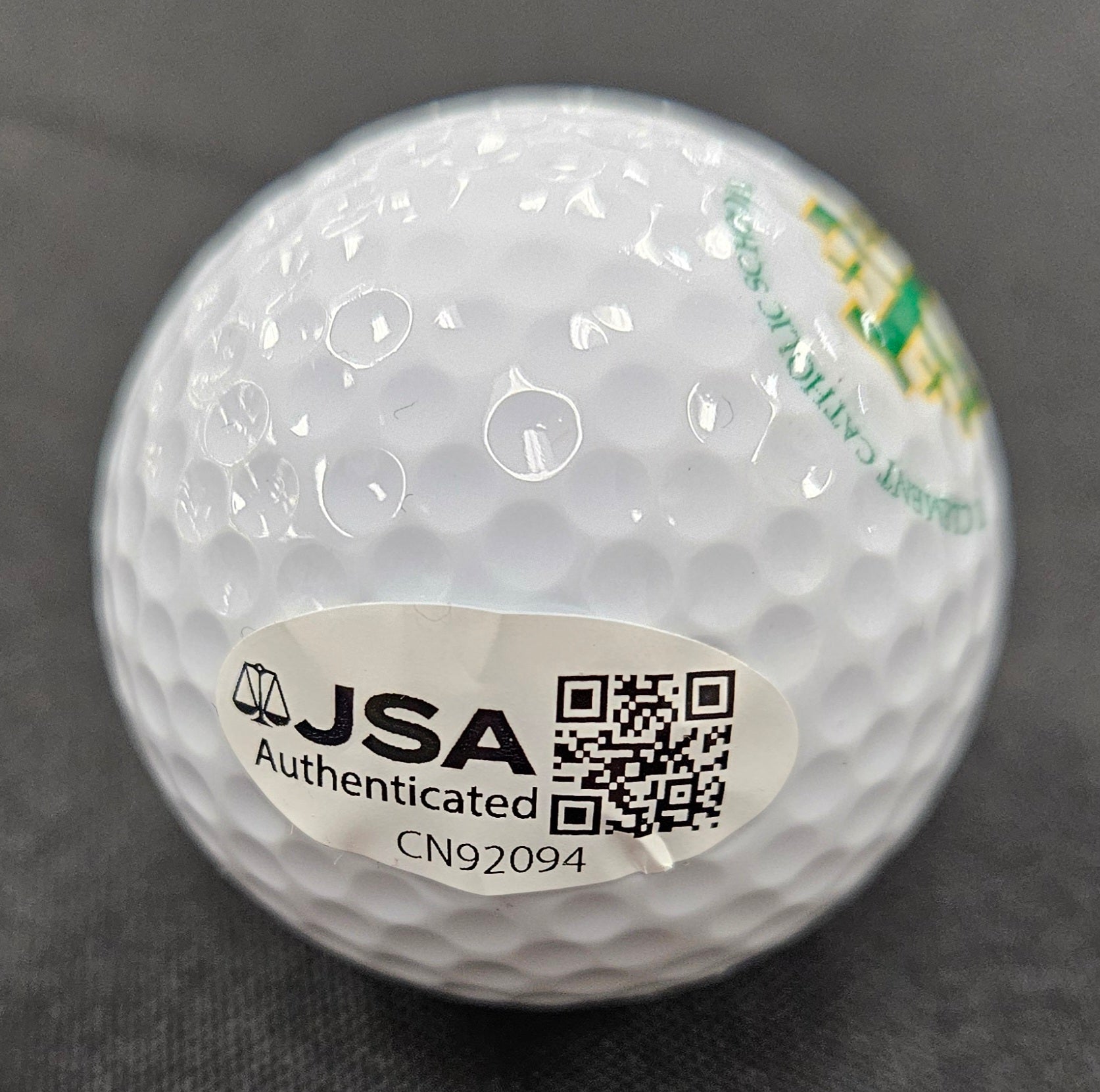 Sergei Fedorov Signed Golf Ball JSA Authentic