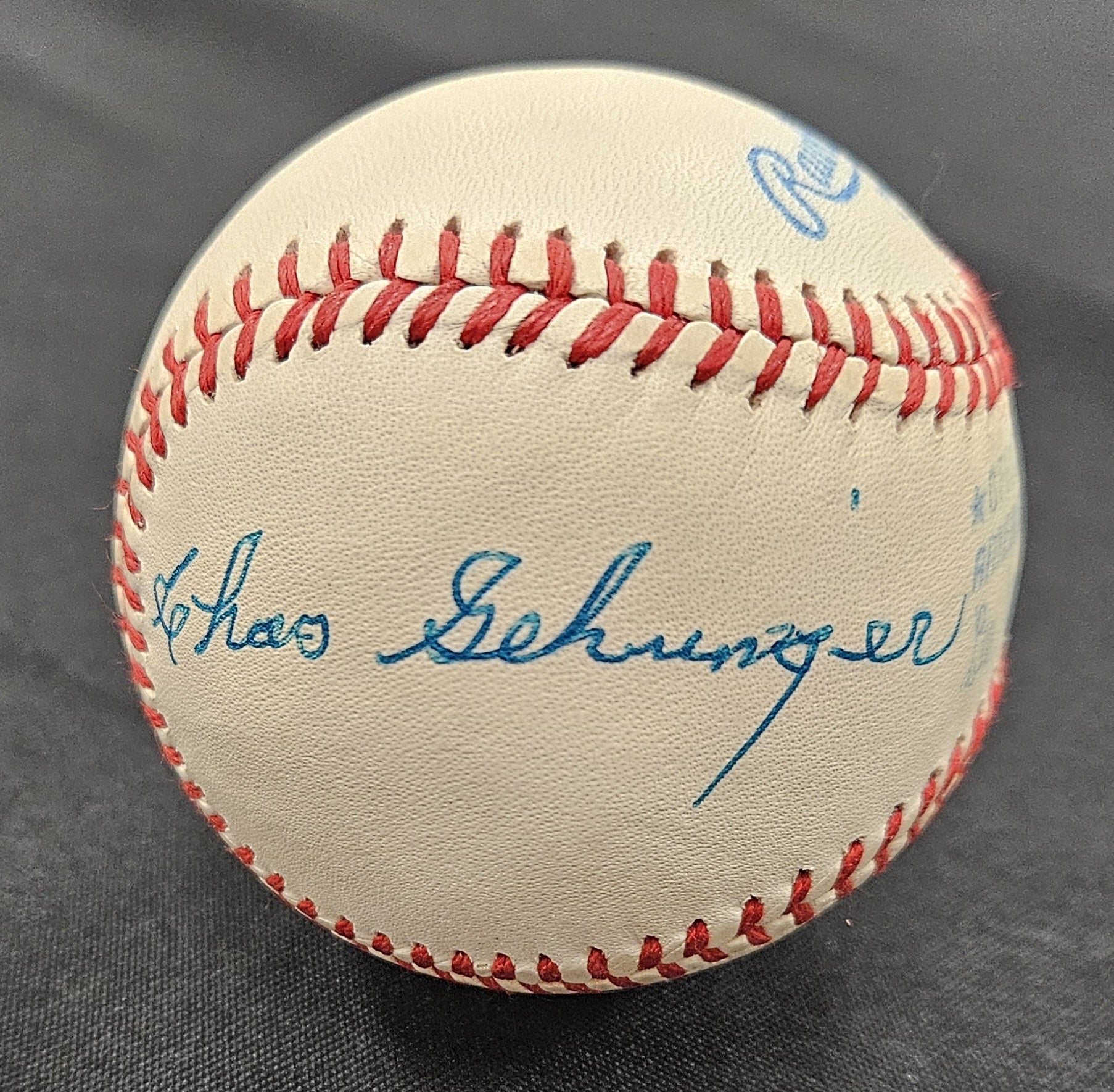 Charlie Gehringer Signed Autographed Rawlings OAL Baseball JSA Authentic