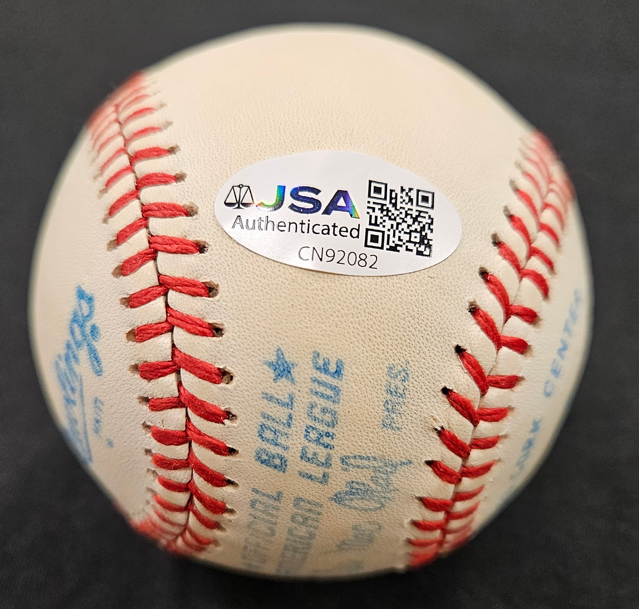 Charlie Gehringer Signed Autographed Rawlings OAL Baseball JSA Authentic