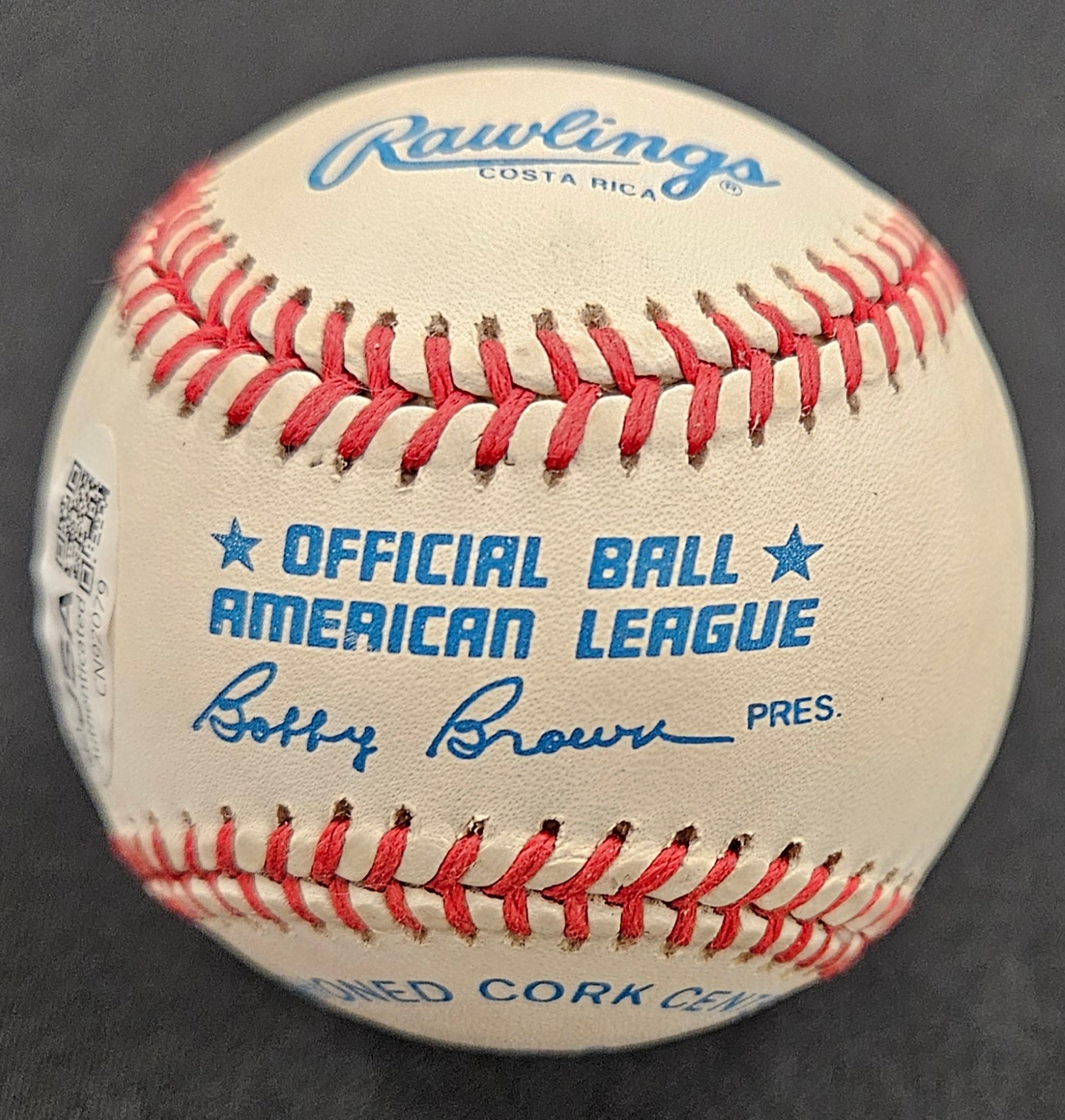 Al Kaline Signed Autographed Rawlings OAL Baseball JSA Authentic *079