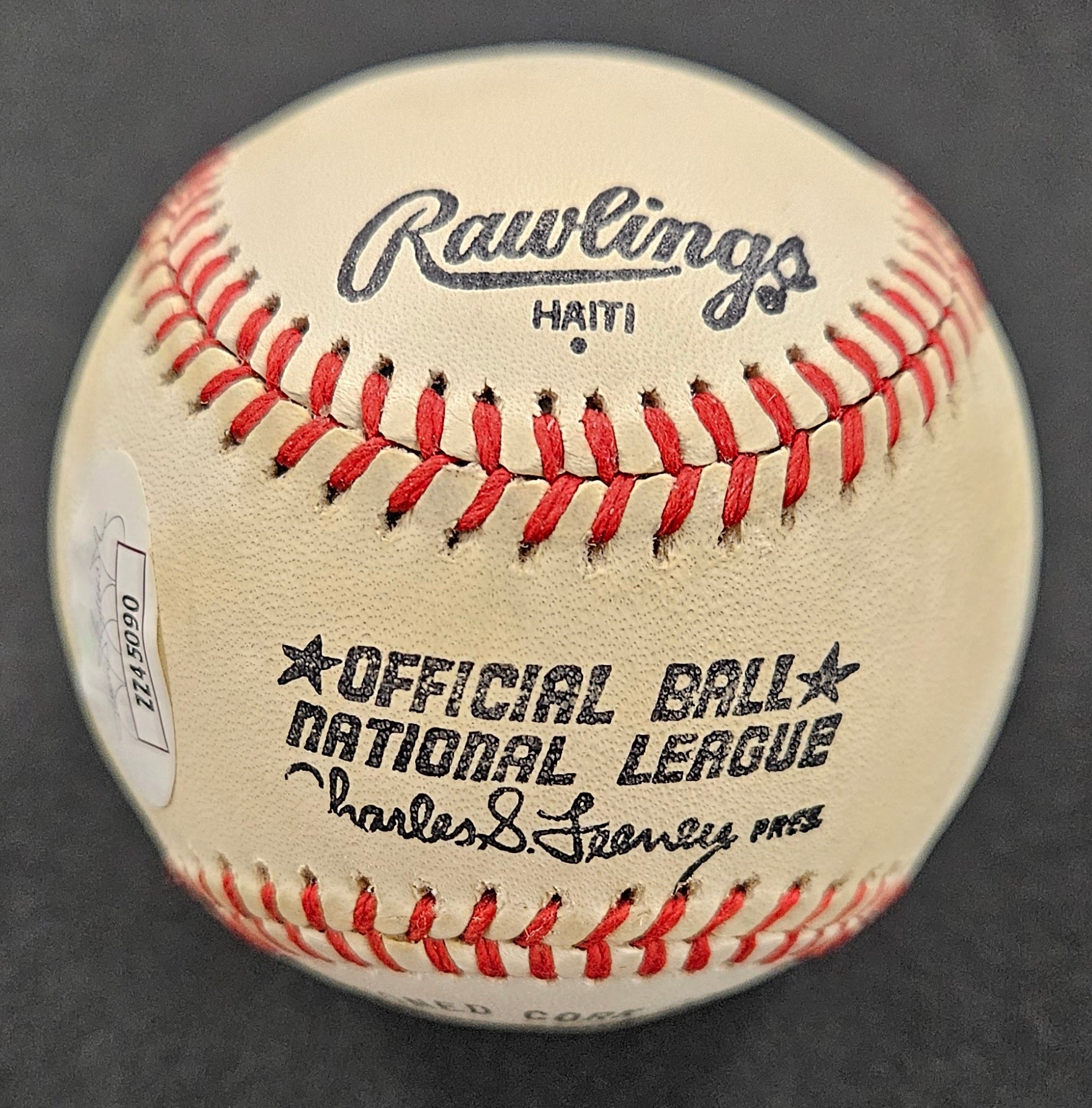 Hank Aaron Signed Autographed Rawlings ONL Baseball JSA Authentic *090 *Read*