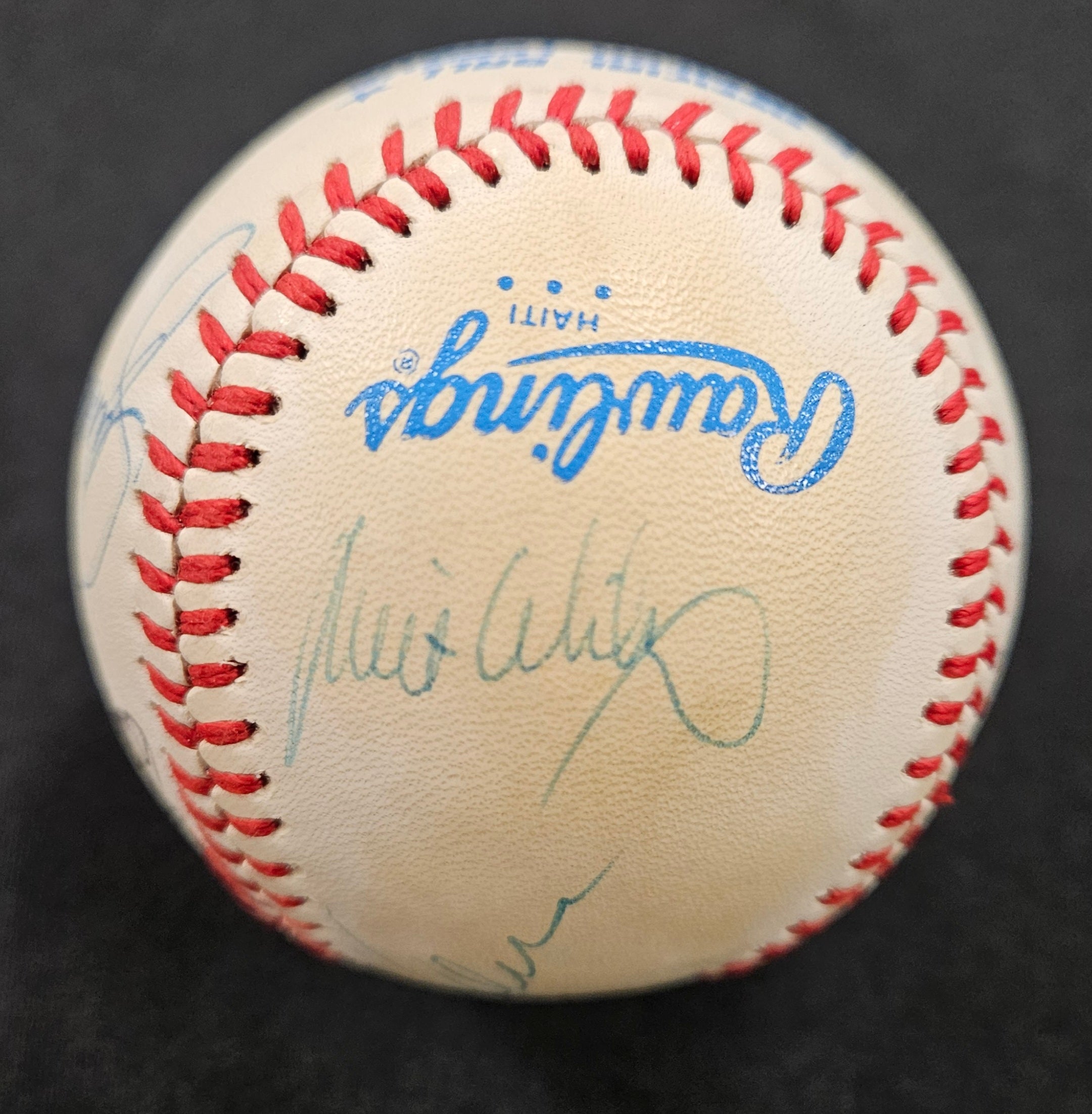 1984 Detroit Tigers Signed Autographed Baseball 8 Autos Sparky/Whitaker++ JSA