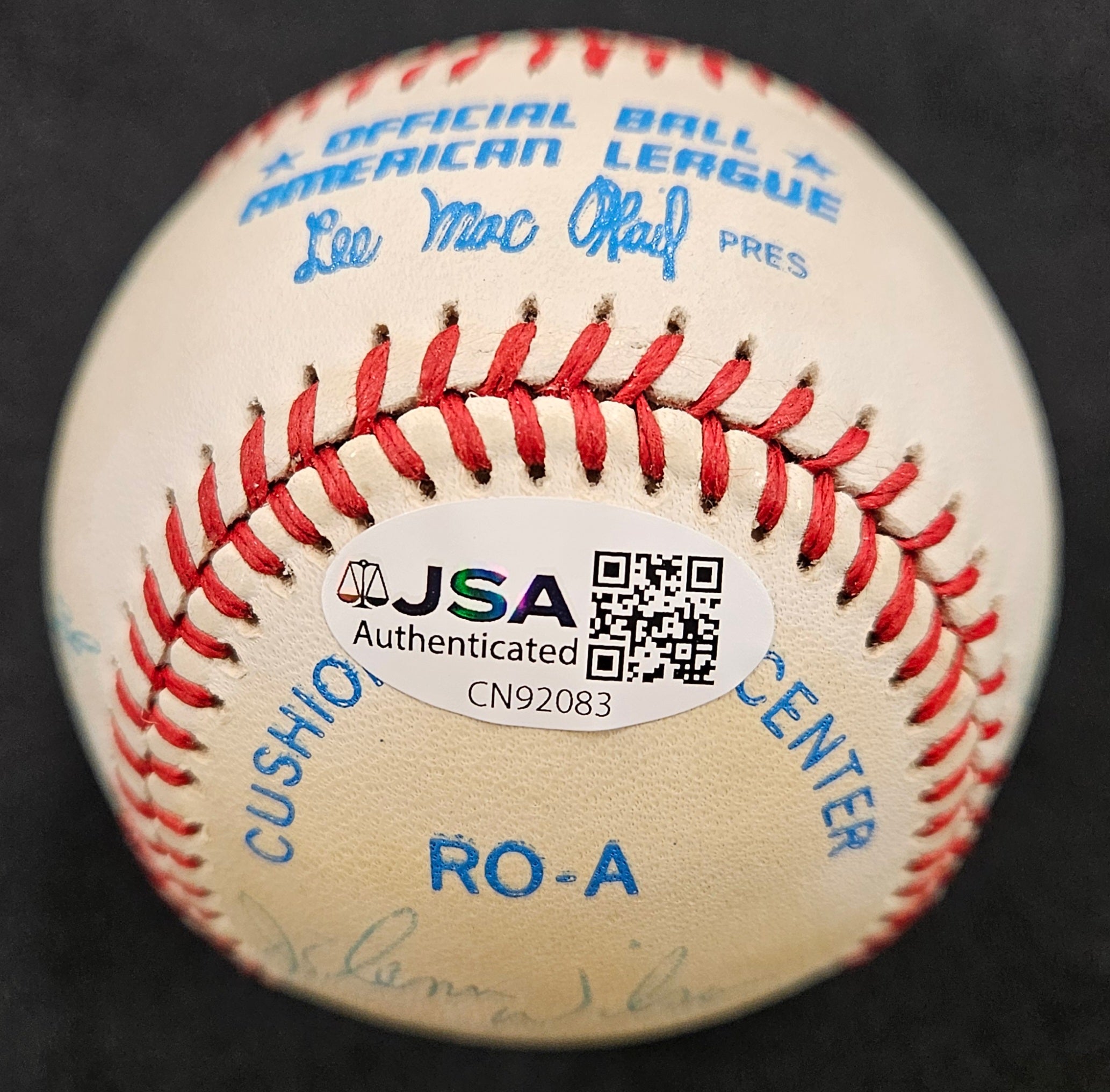 1984 Detroit Tigers Signed Autographed Baseball 8 Autos Sparky/Whitaker++ JSA