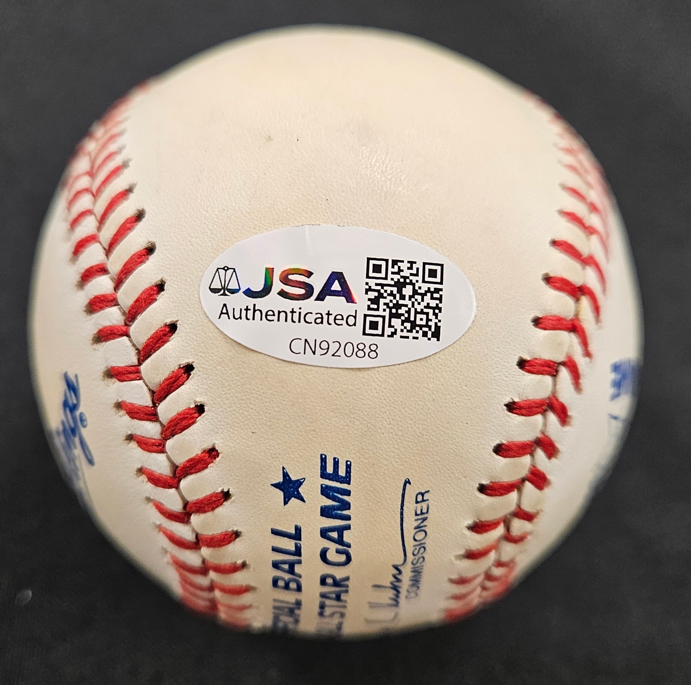 Pete Rose Signed Autographed 1980 All Star Game Rawlings Baseball JSA Authentic