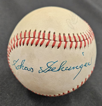 Charlie Gehringer Signed Autographed Rawlings Baseball JSA Authentic