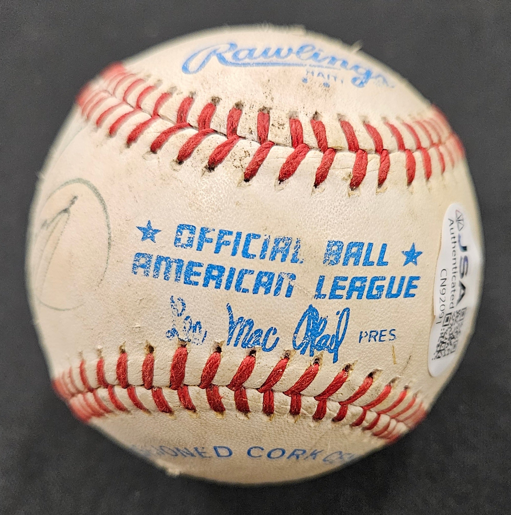 Carl Yastrzemski Signed Autographed Rawlings OAL Baseball JSA Authentic