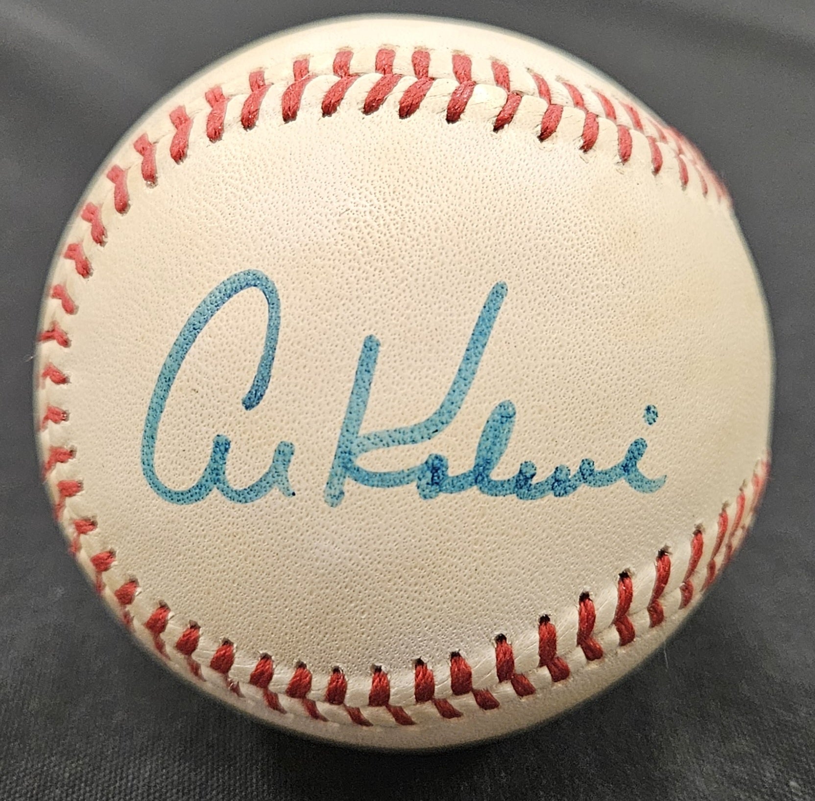 Al Kaline Signed Autographed Rawlings OAL Baseball JSA Authentic *076