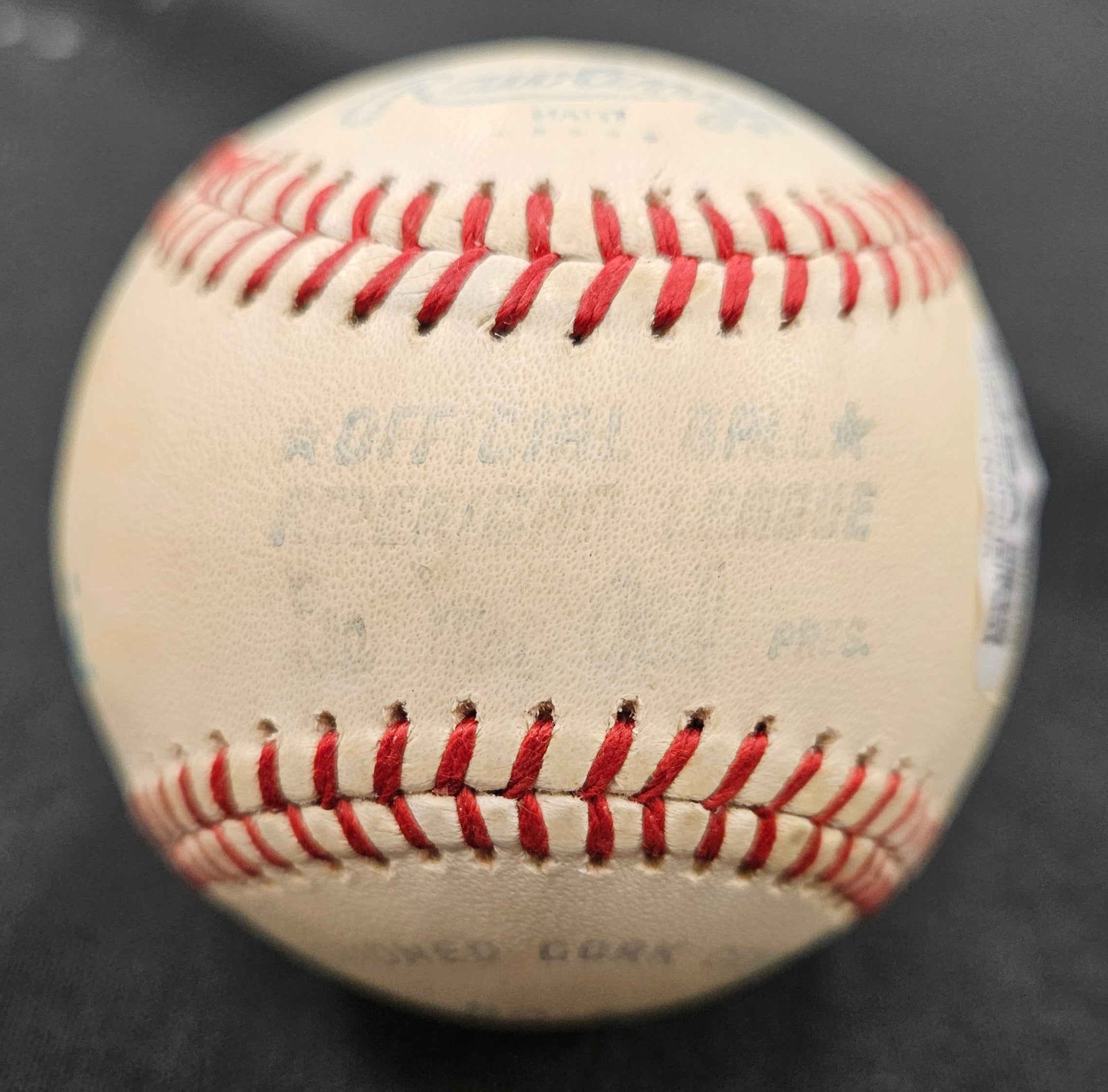 Al Kaline Signed Autographed Rawlings OAL Baseball JSA Authentic *076