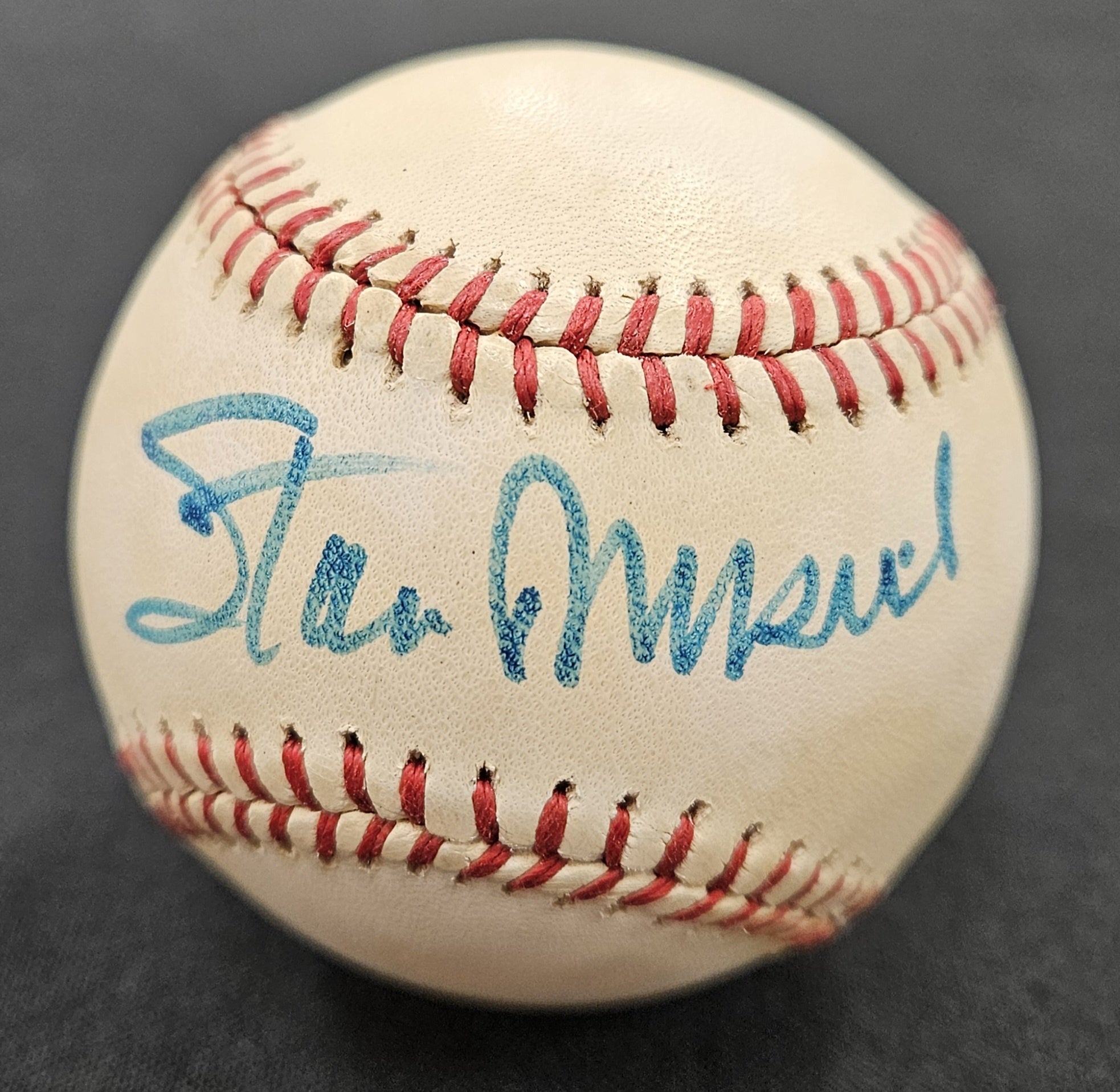 Stan Musial Signed Autographed Rawlings ONL Baseball JSA Authentic