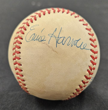 Ernie Harwell Signed Autographed Rawlings OAL Baseball JSA Authentic