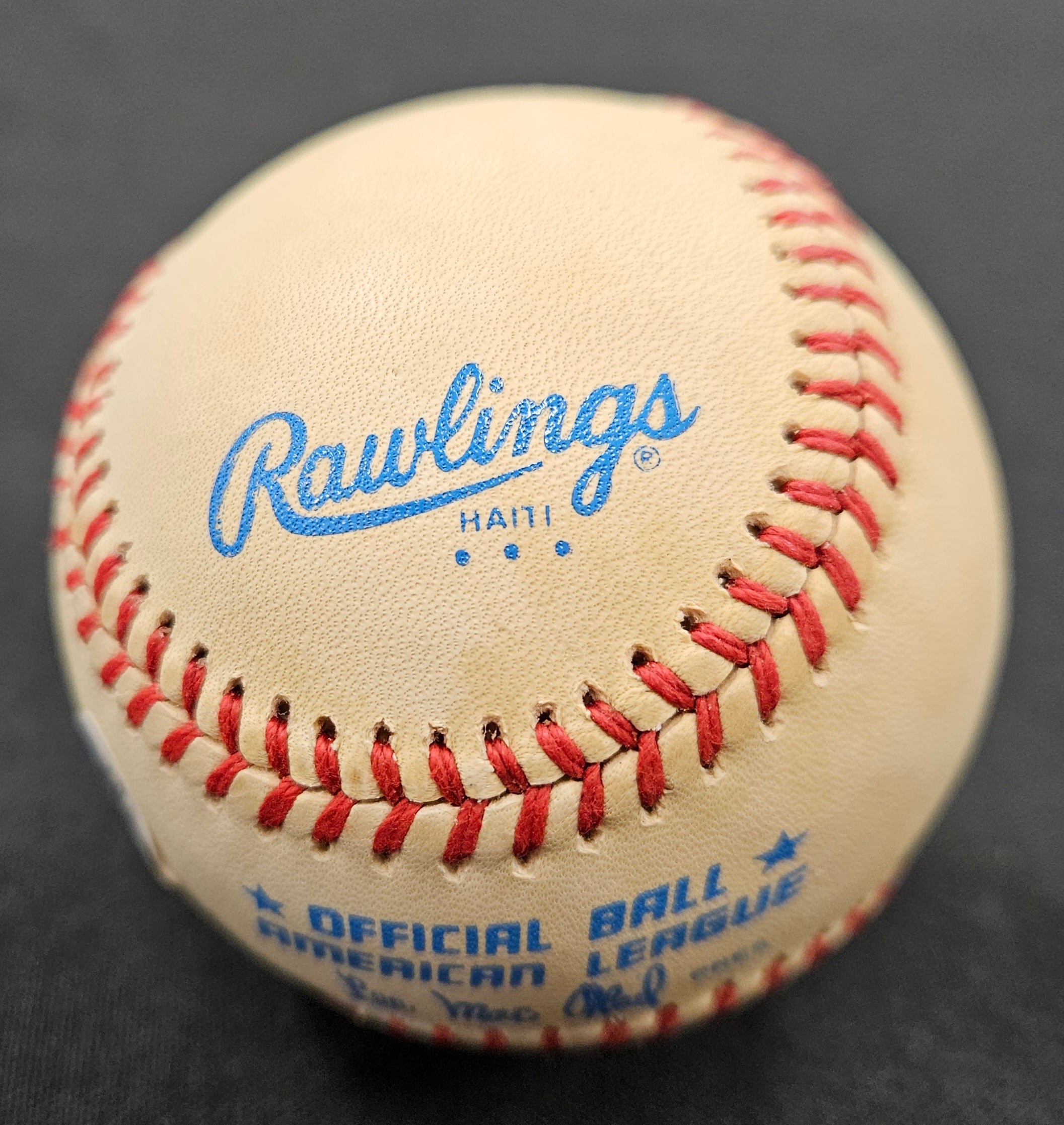 Ernie Harwell Signed Autographed Rawlings OAL Baseball JSA Authentic