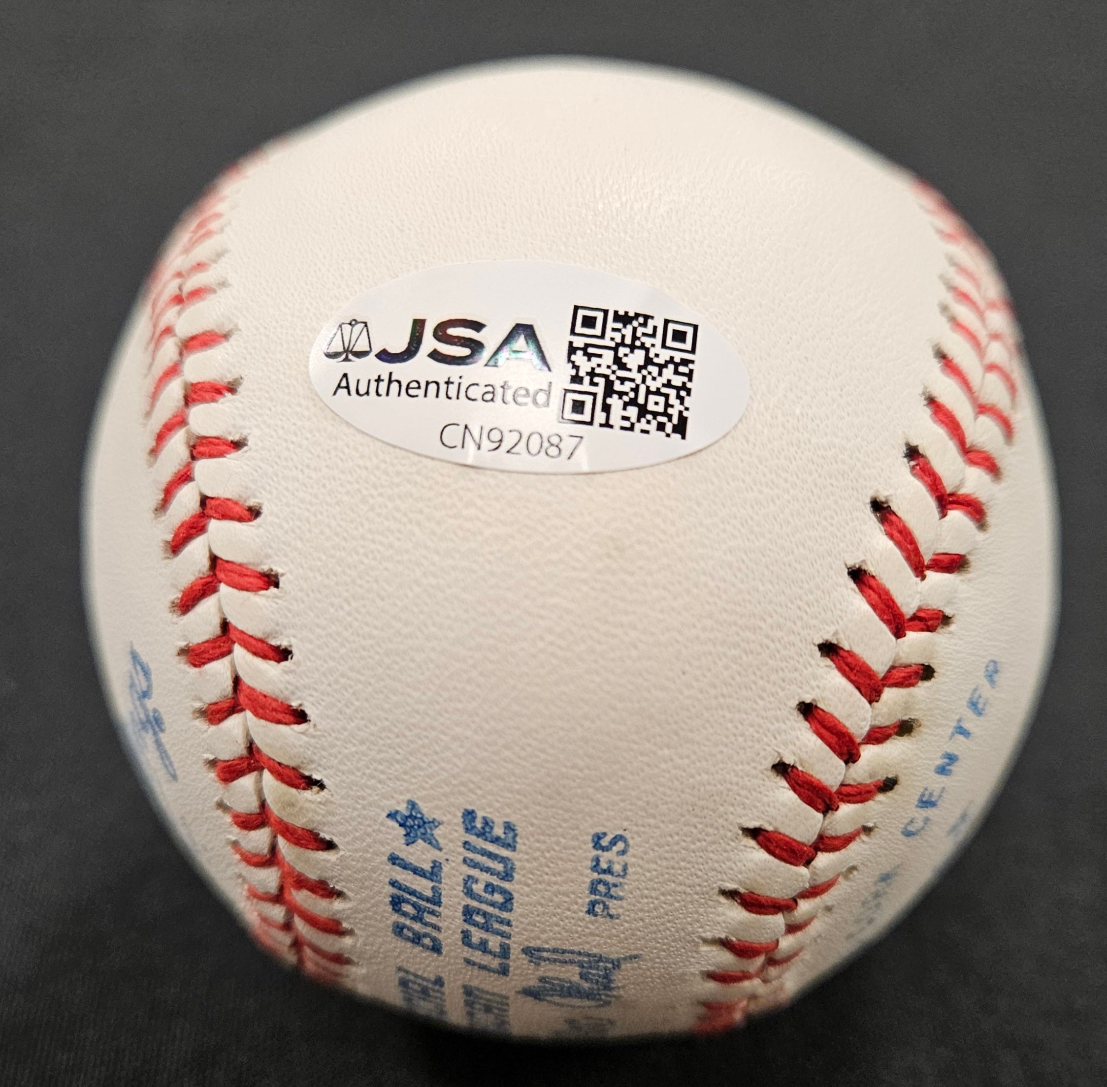 Whitey Ford Signed Autographed Rawlings OAL Baseball JSA Authentic