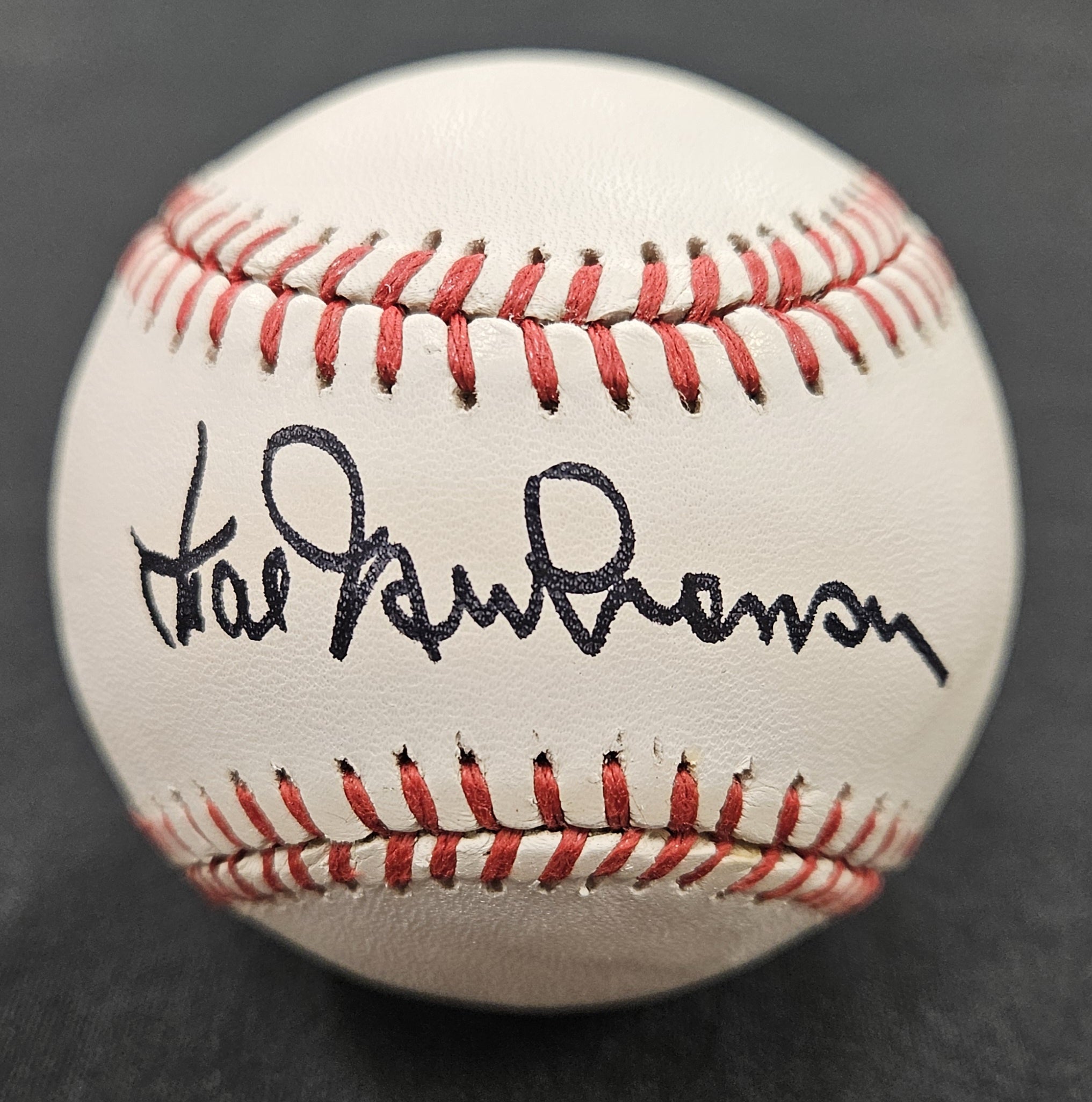 Hal Newhouser Signed Autographed Rawlings OAL Baseball JSA Authentic