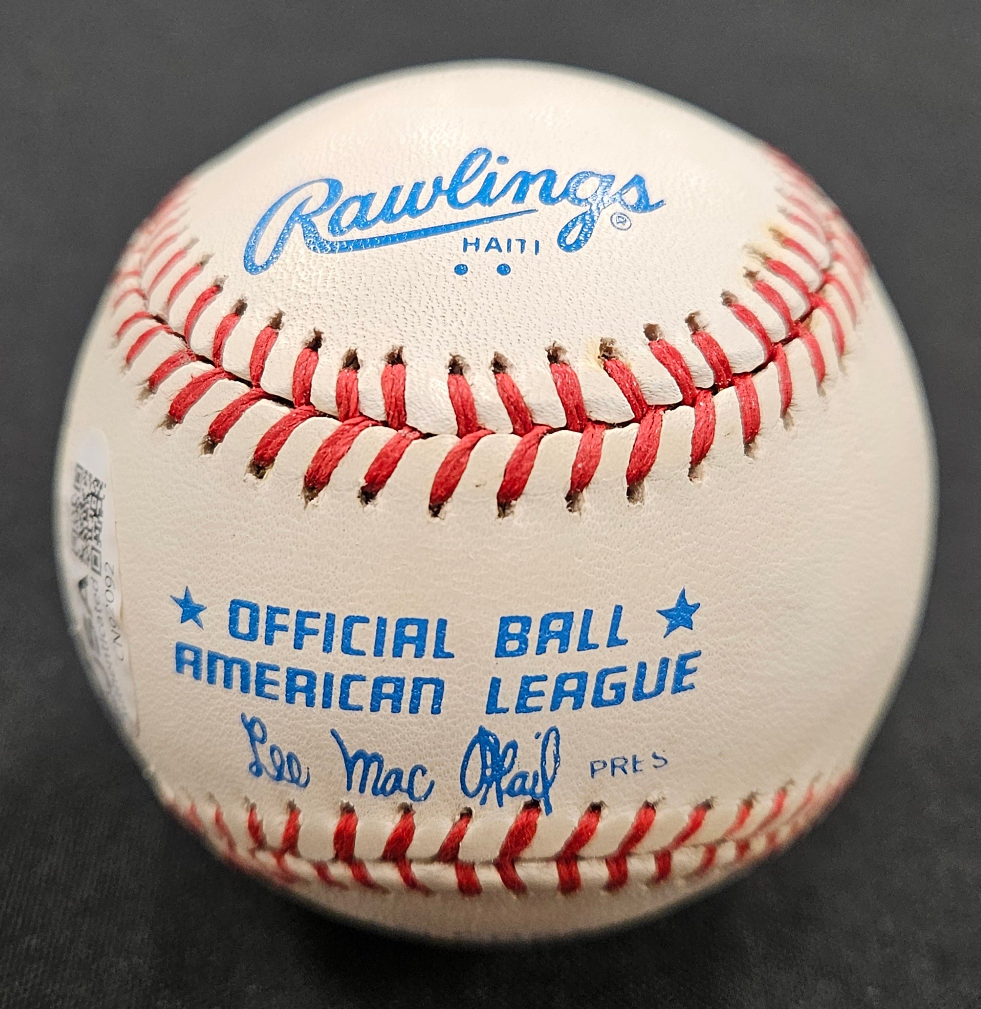 Hal Newhouser Signed Autographed Rawlings OAL Baseball JSA Authentic