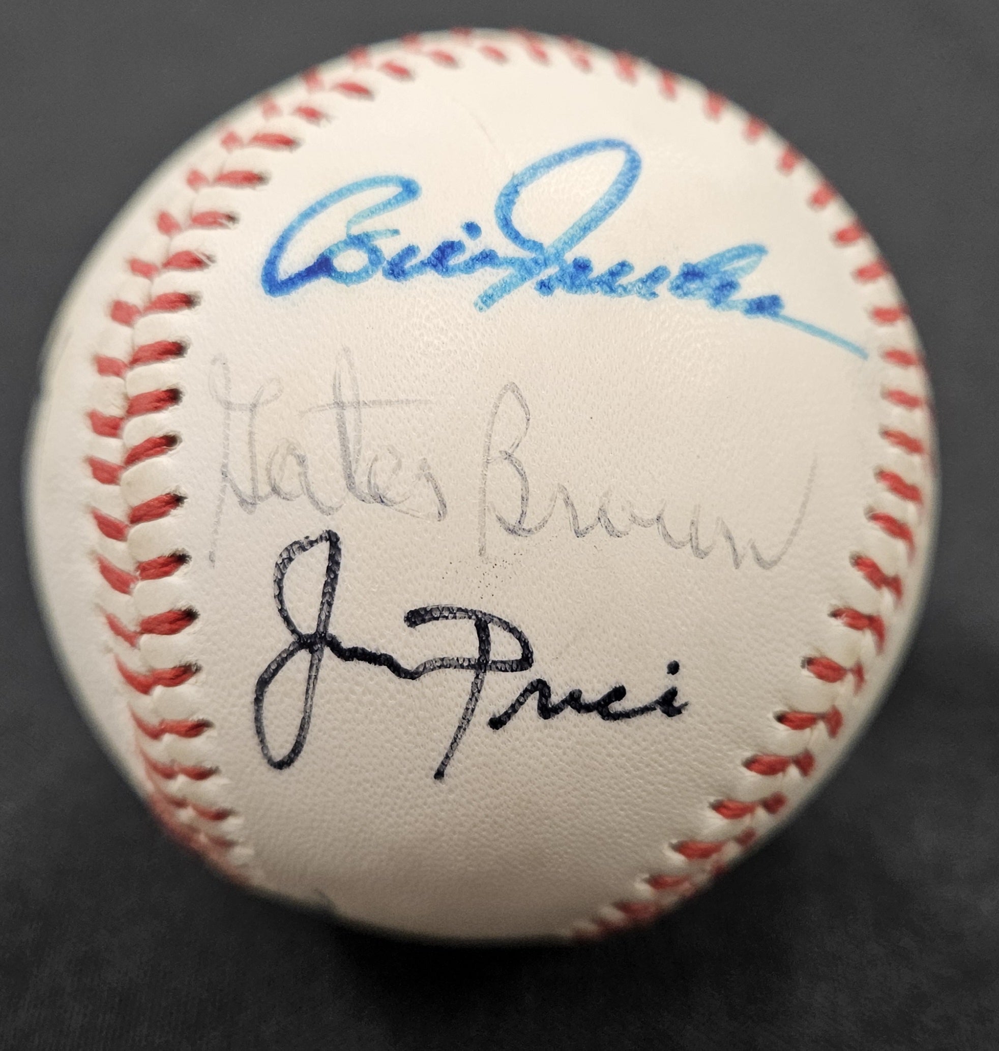 Detroit Tigers Signed Autographed Baseball 10 Autos Kaline/Gehringer/Lolich++