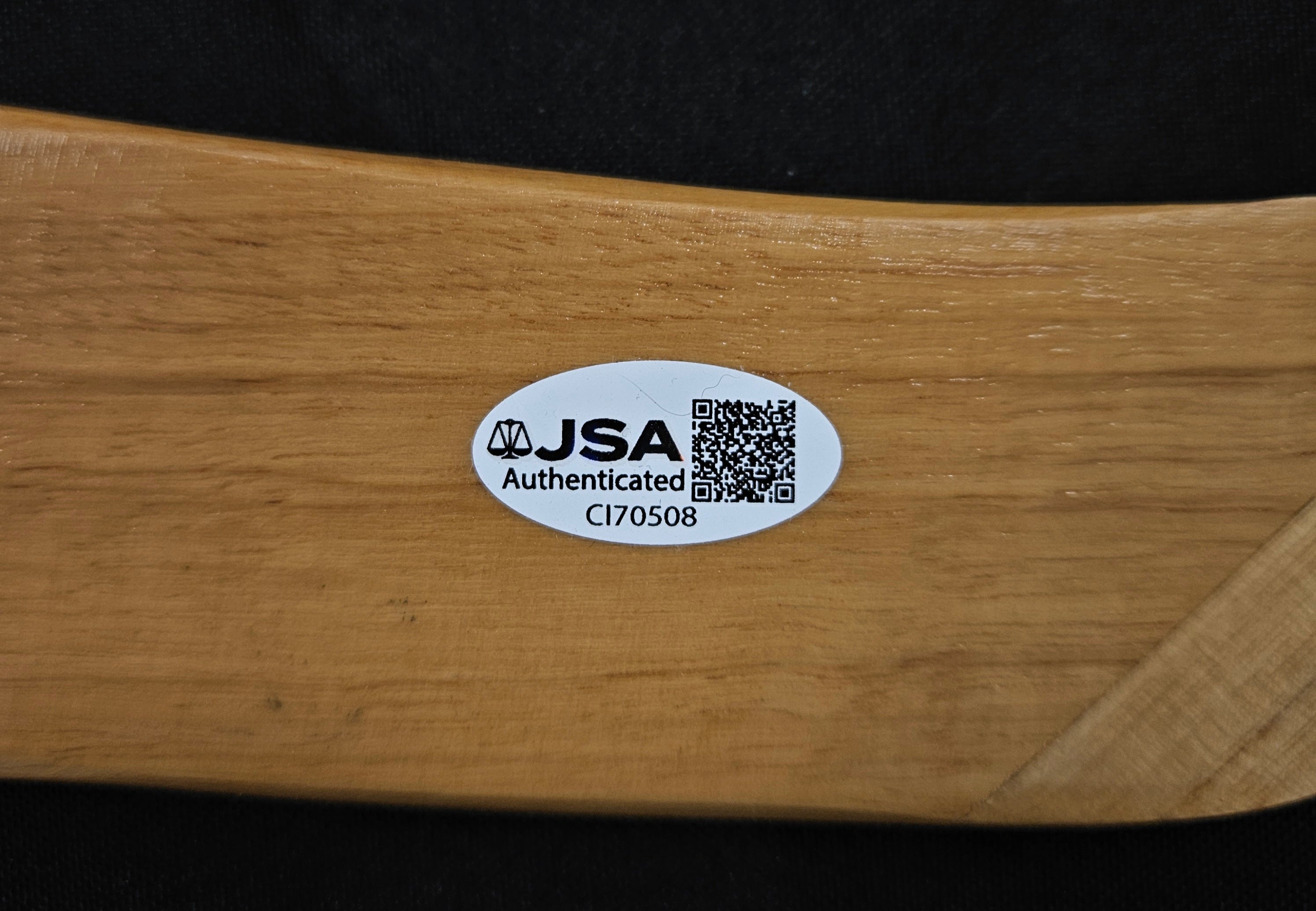 Ed Shack/Tiger Williams Signed Autographed Mini Stick JSA Authentic