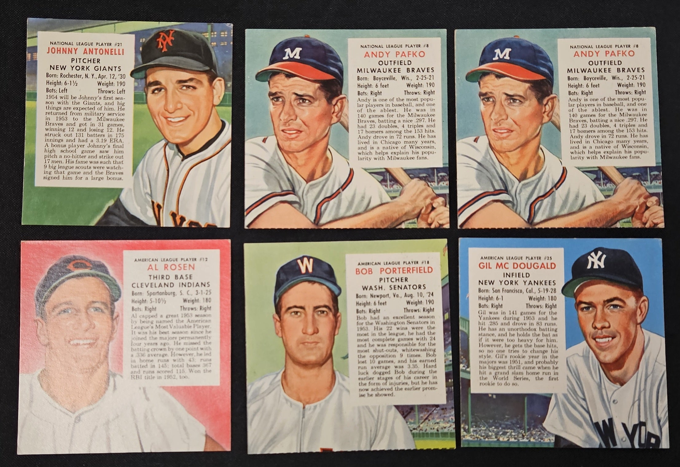 1954 Red Man Lot Of 26 No Tabs Low Grade