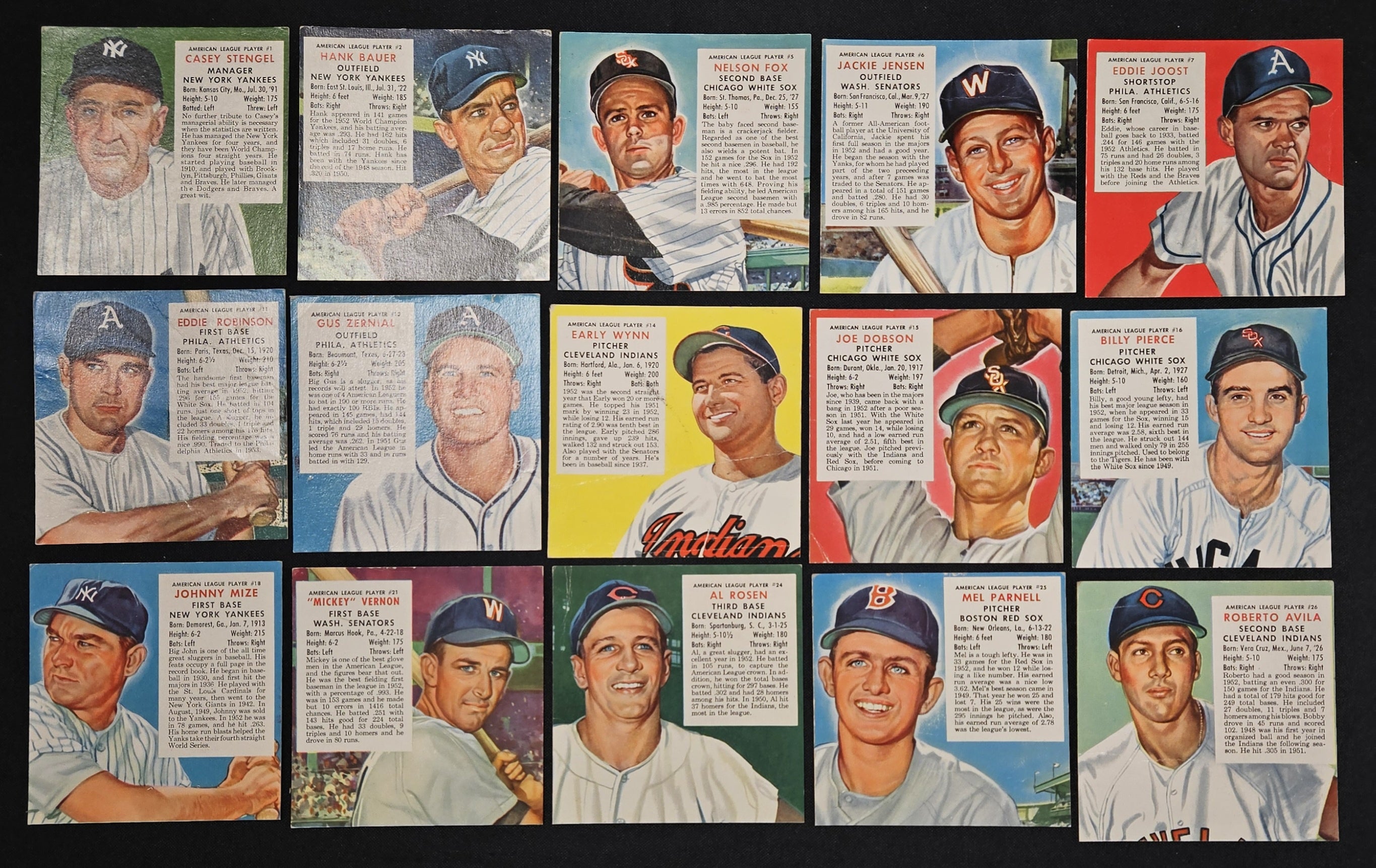 1953 Red Man Lot Of 26 Different No Tabs Low Grade