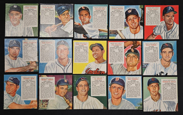 1953 Red Man Lot Of 26 Different No Tabs Low Grade