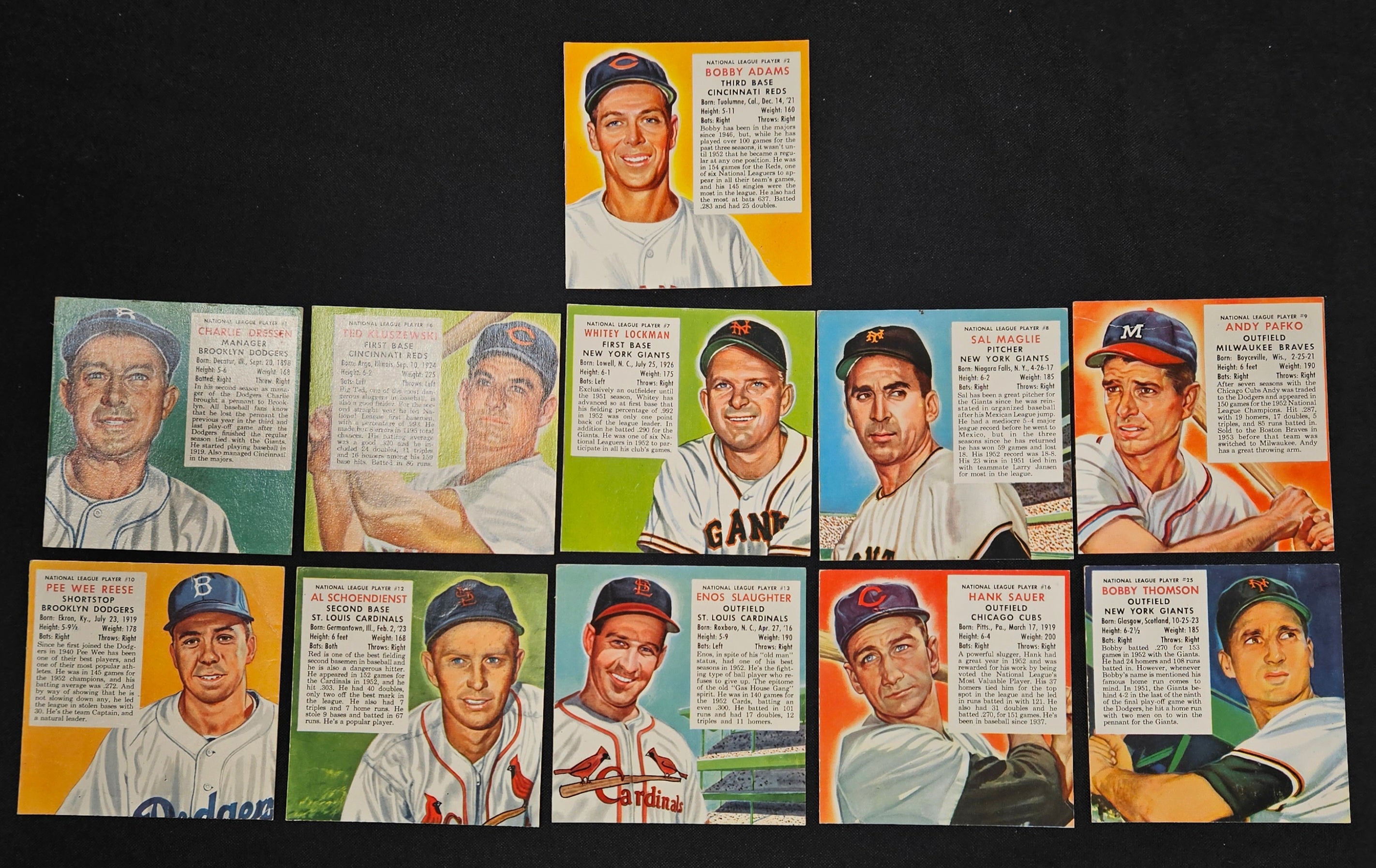1953 Red Man Lot Of 26 Different No Tabs Low Grade