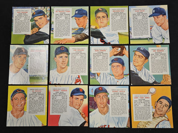 1955 Red Man Near Complete Set 37/50 No Tabs Low Grade