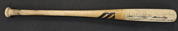 Victor Martinez Signed Autographed Inscribed Game Used Mizuno Baseball Bat JSA