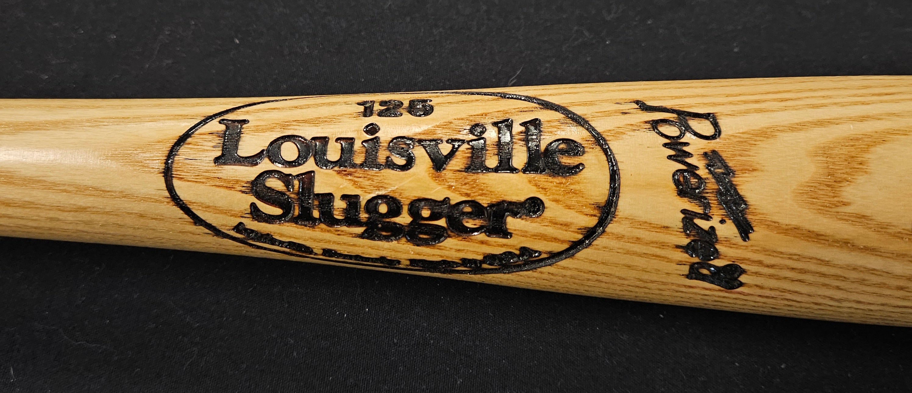 Darrell Evans Signed Autographed Louisville Slugger Pro Stock Baseball Bat