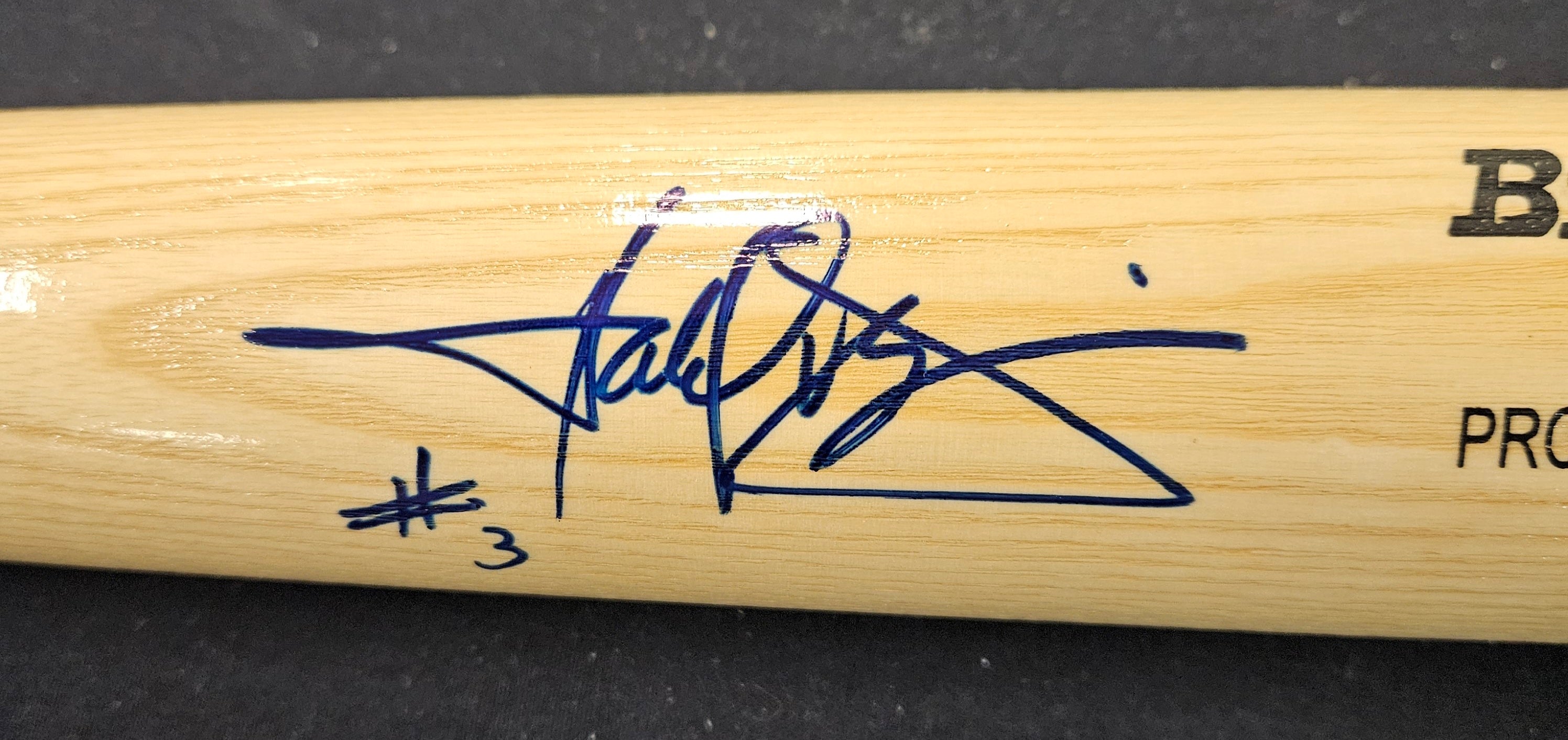 Harold Baines Signed Autographed Inscribed Rawlings Baseball Bat JSA Authentic