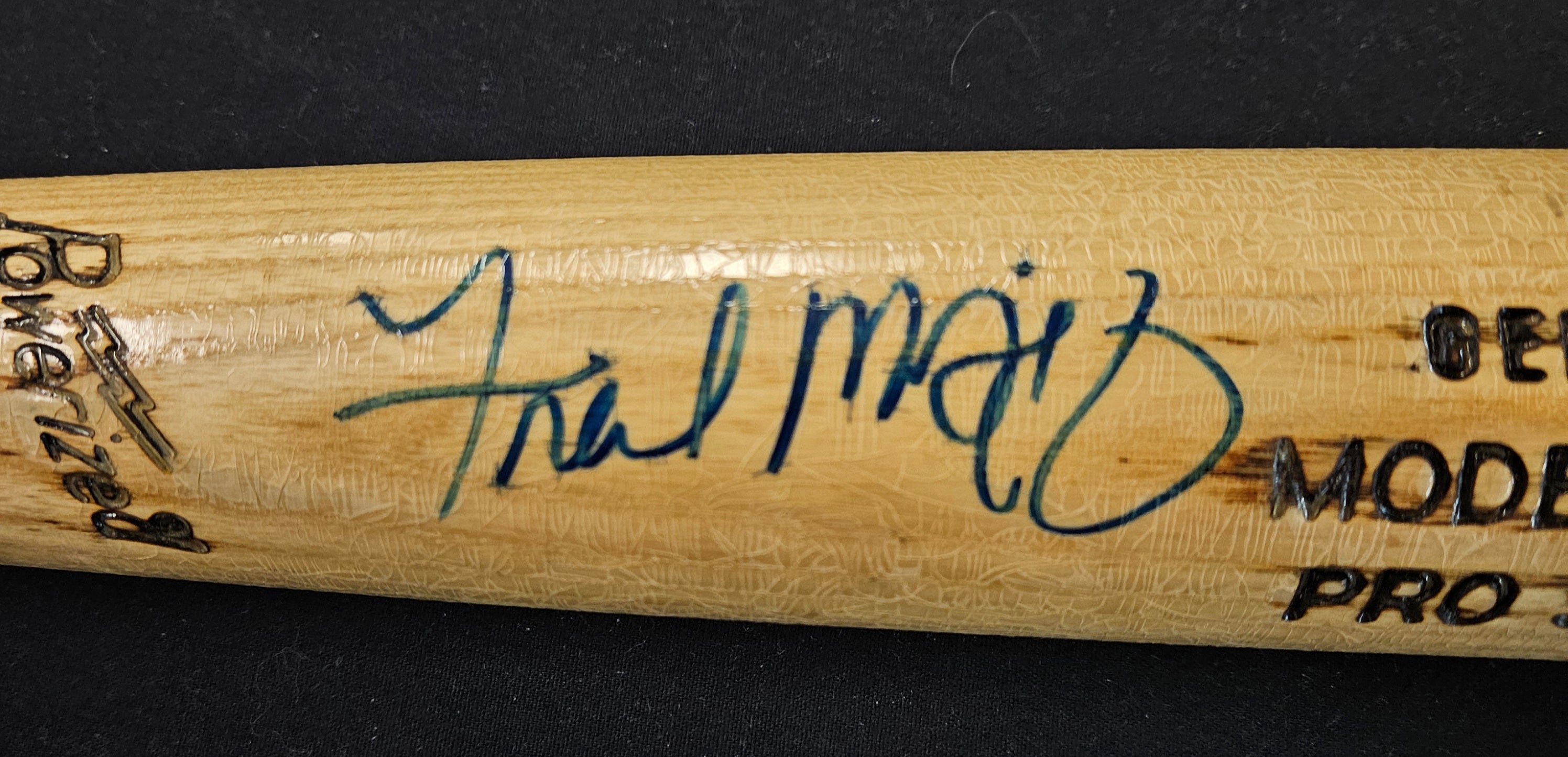 Fred McGriff Signed Autographed Louisville Slugger Baseball Bat JSA Authentic