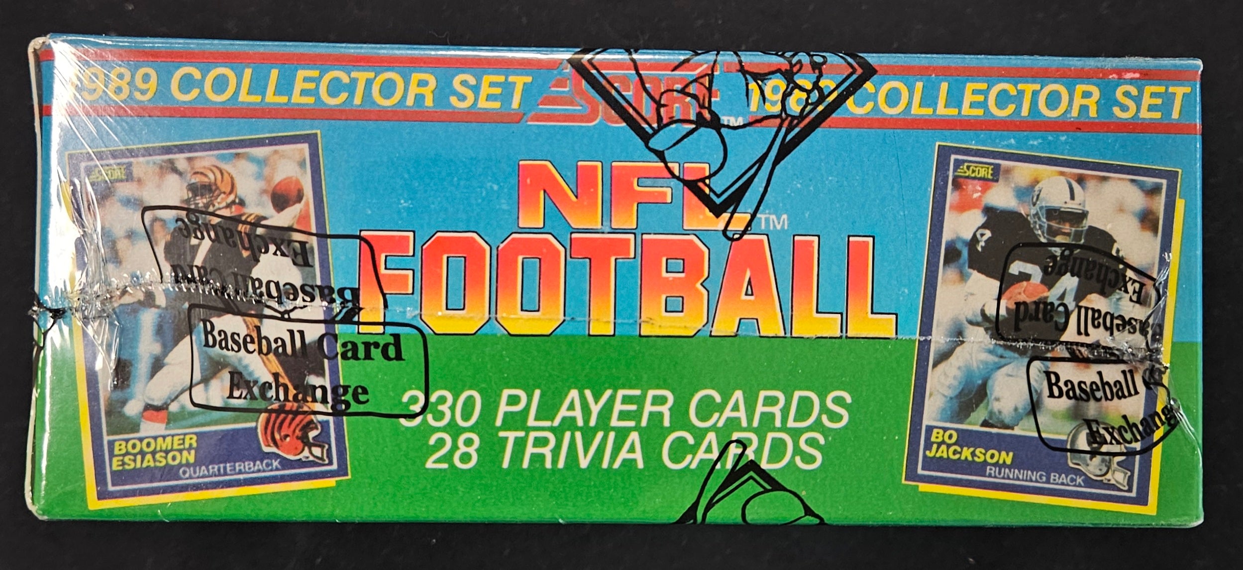 1989 Score Football Complete Collector Factory Set BBCE Wrapped