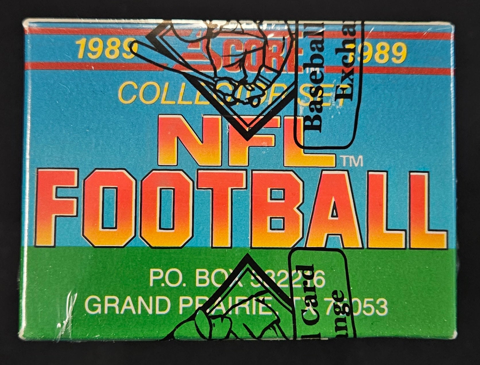 1989 Score Football Complete Collector Factory Set BBCE Wrapped