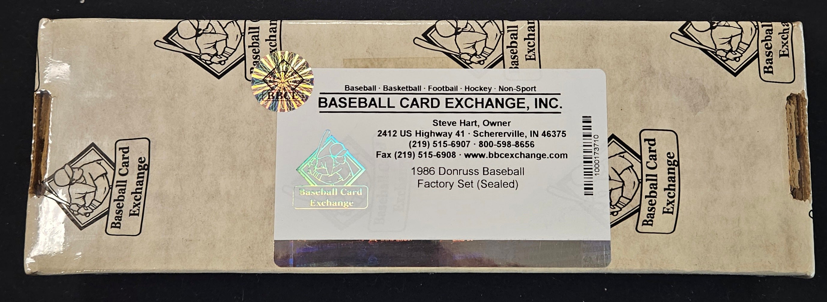 1986 Donruss Baseball Complete Factory Set BBCE Wrapped