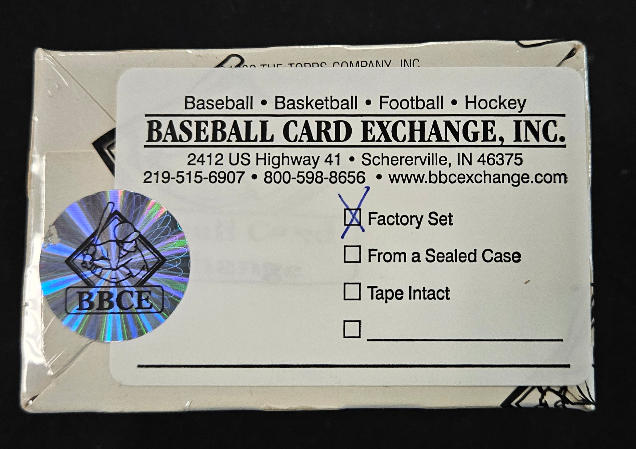 1990 Topps Traded Football Complete Factory Set BBCE Wrapped