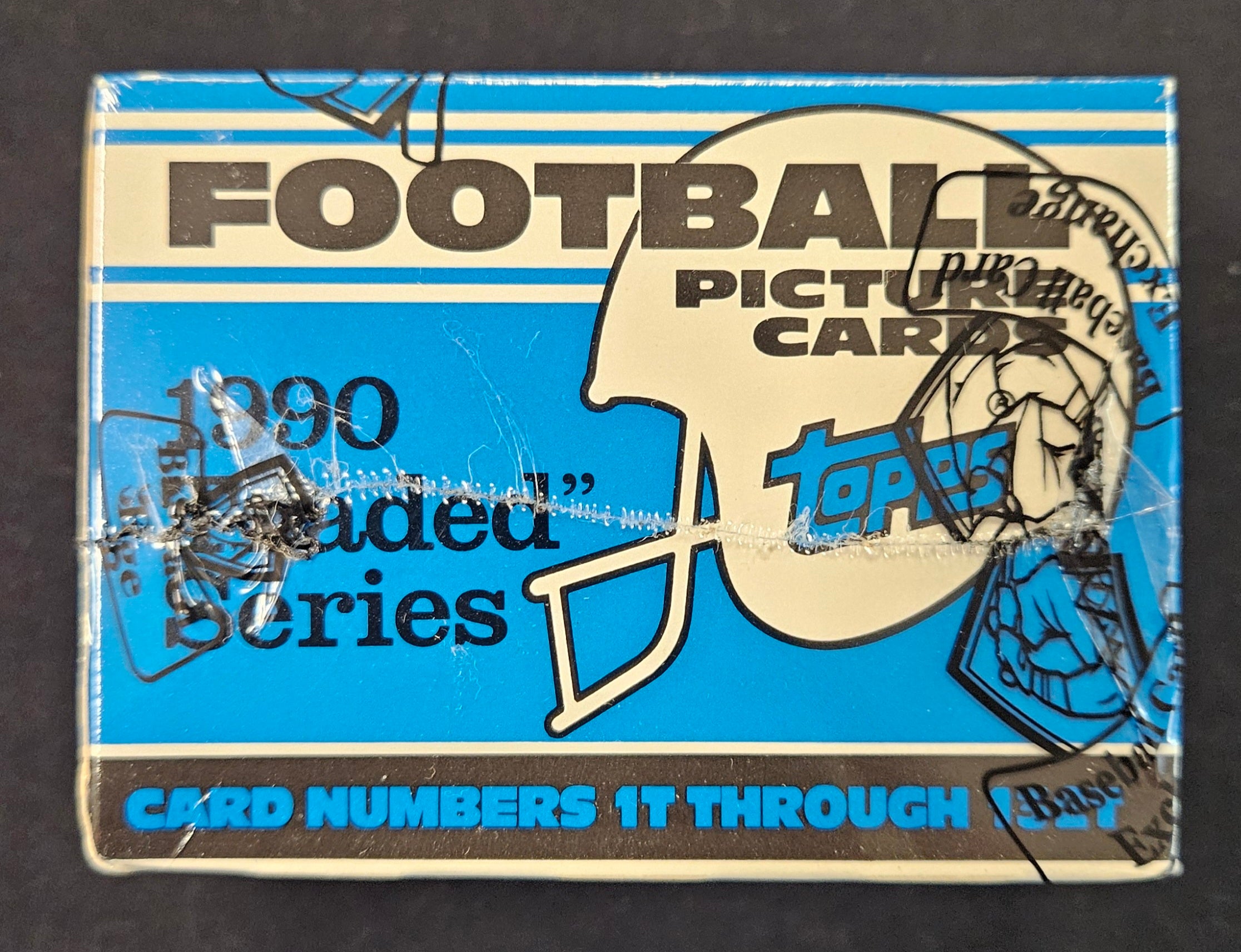 1990 Topps Traded Football Complete Factory Set BBCE Wrapped