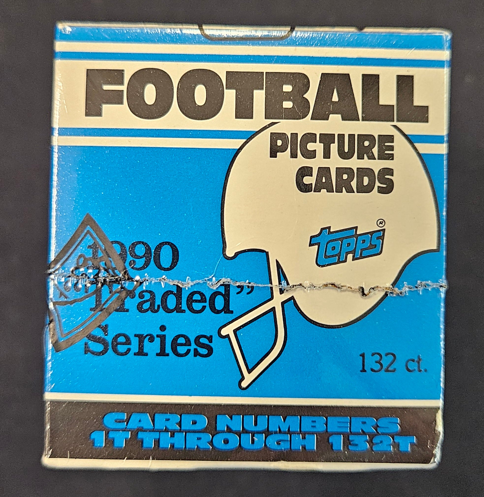 1990 Topps Traded Football Complete Factory Set BBCE Wrapped