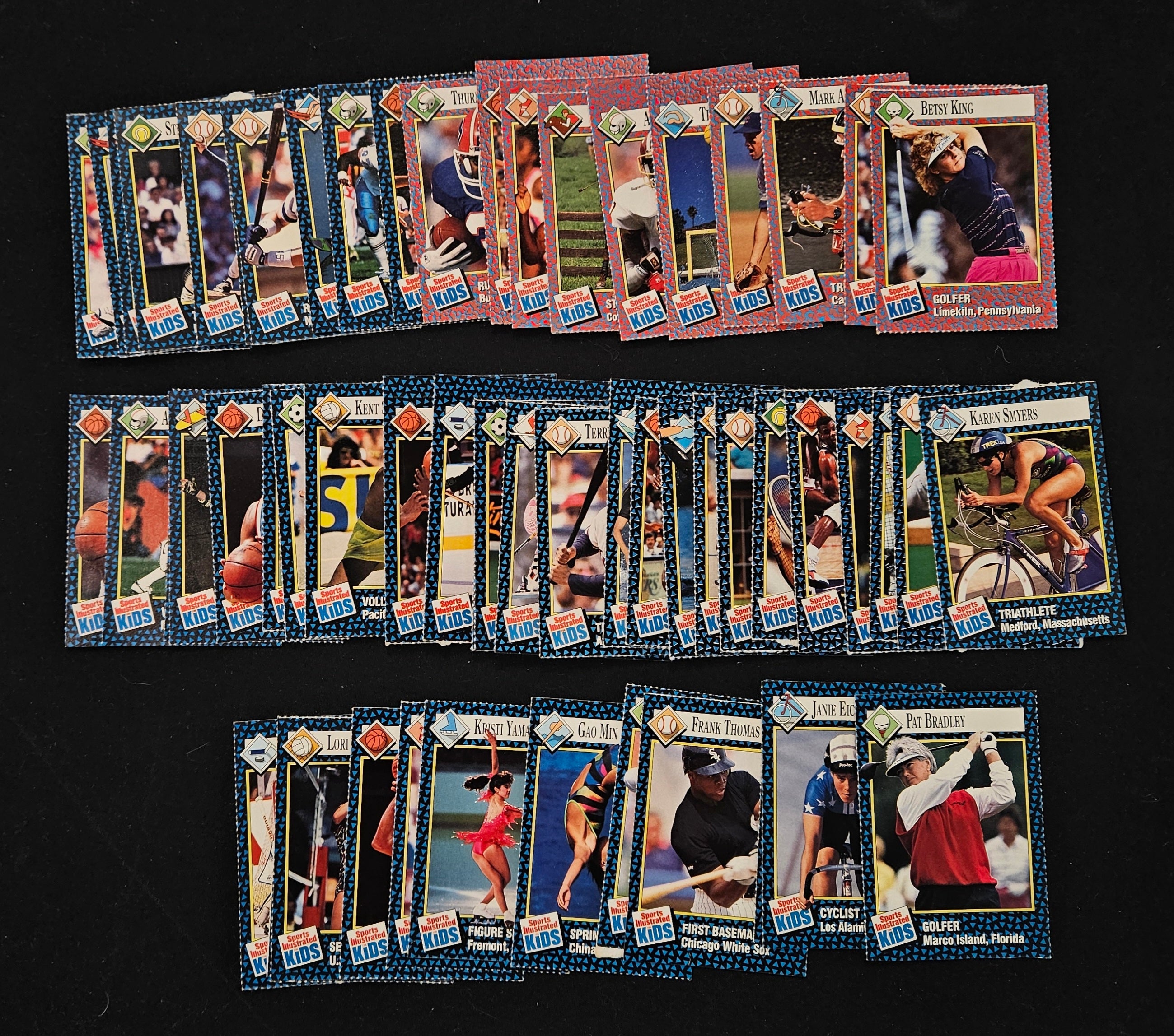 1990-92 Sports Illustrated For Kids Lot Of 150 Different Cards