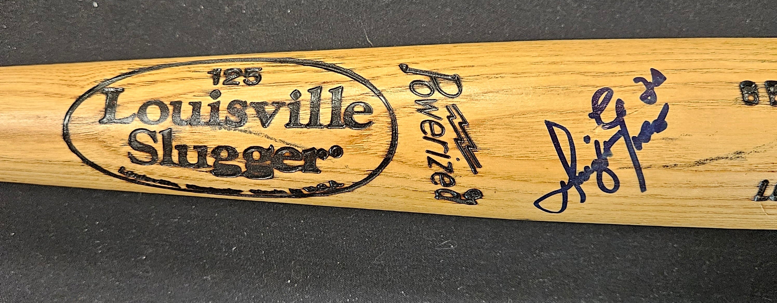 Dwight Evans Signed Autographed Louisville Slugger Baseball Bat JSA Authentic