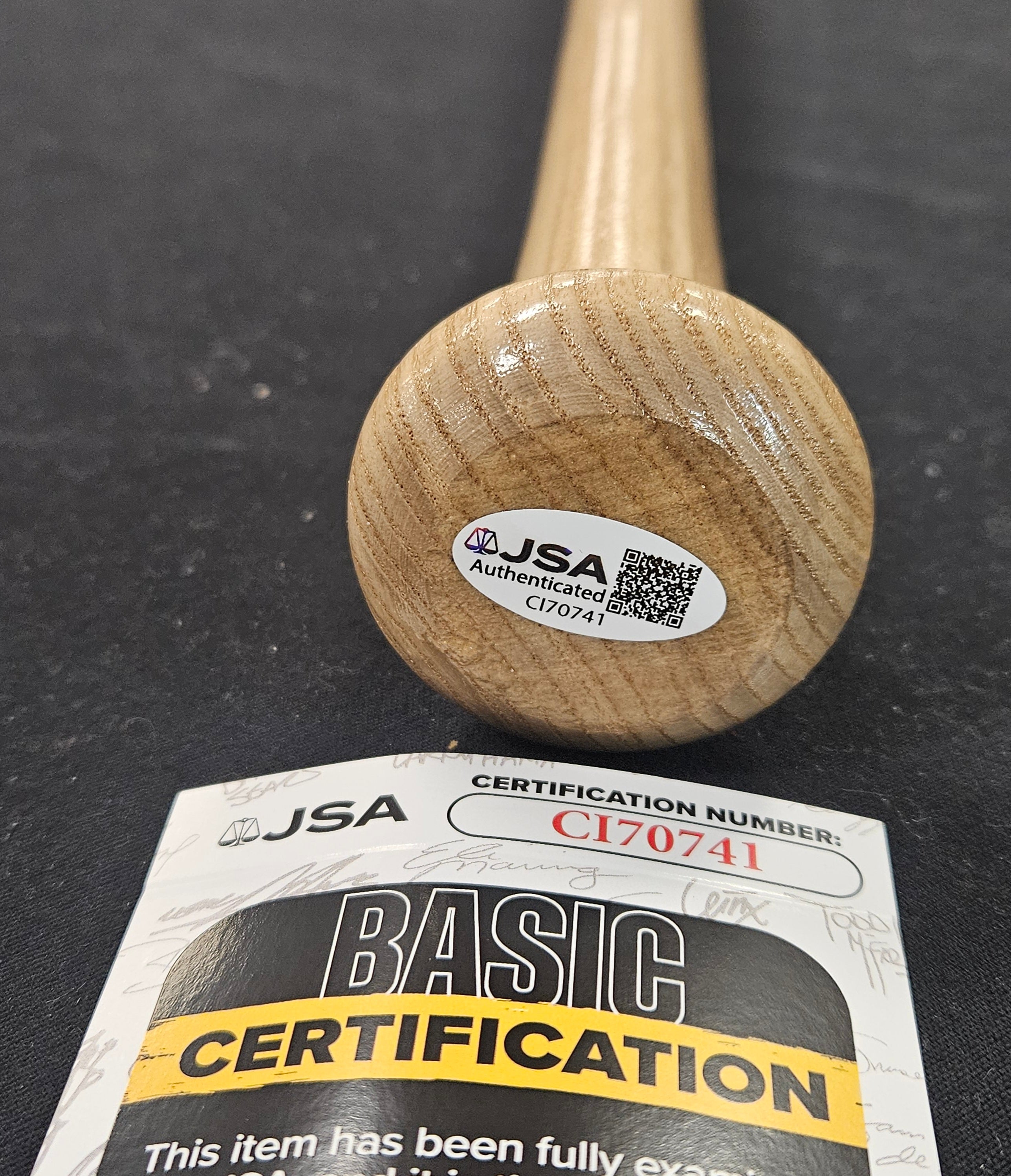 Bill Madlock Signed Autographed Inscribed x5 Rawlings Baseball Bat JSA Authentic